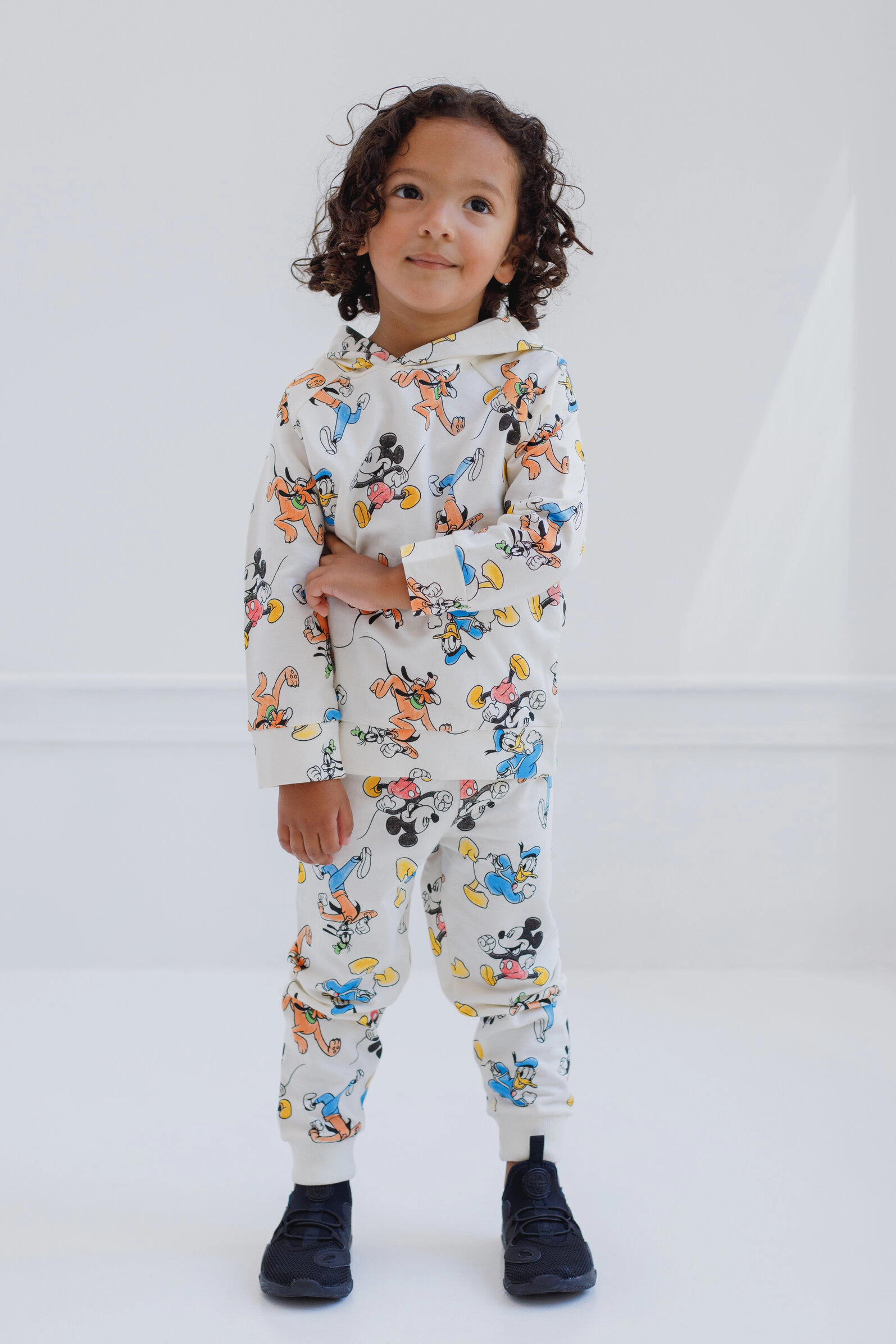 Disney Mickey Mouse Boys' Fleece 2-Piece Hoodie and Joggers Set