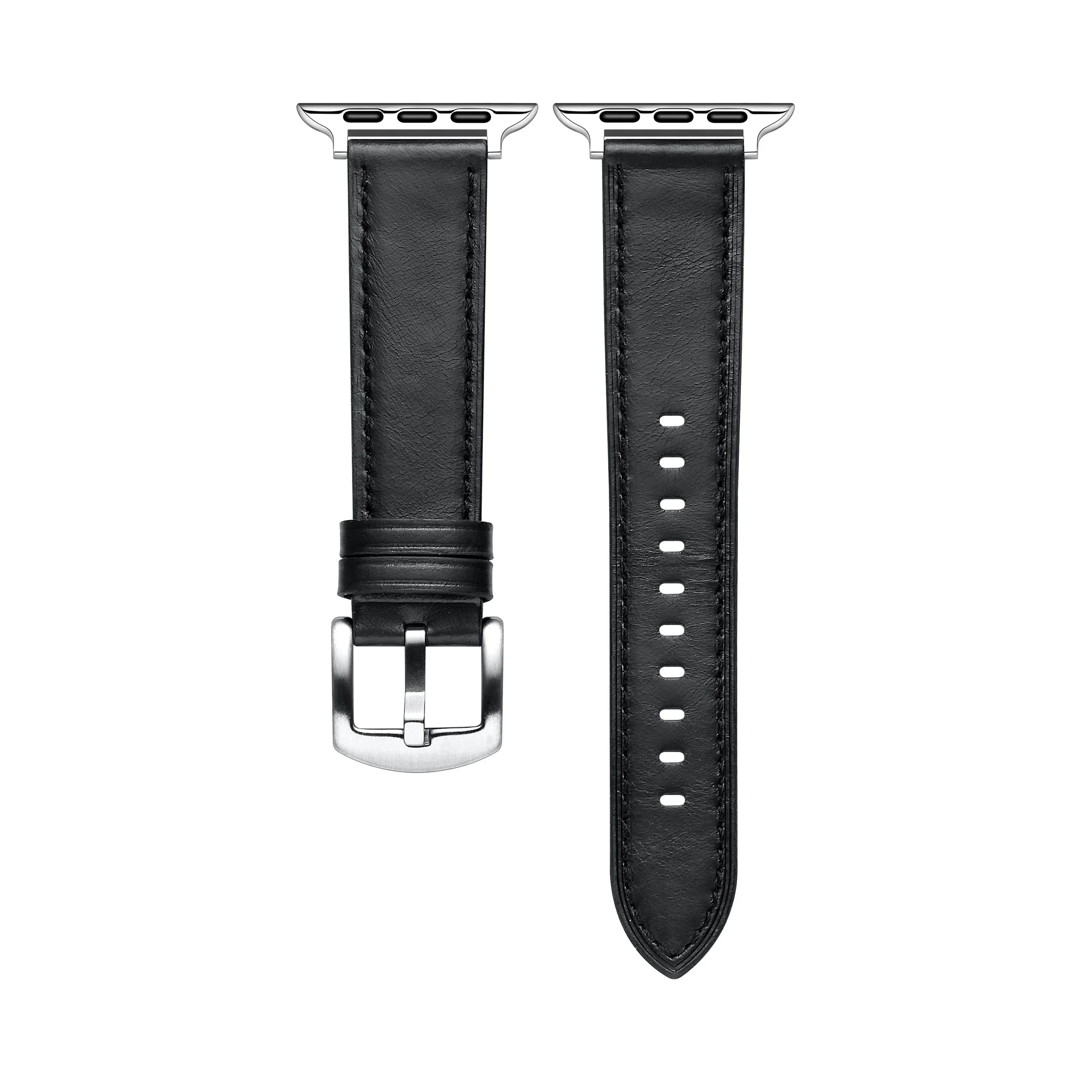 Posh Tech Mens Drake Leather Band for Apple Watch