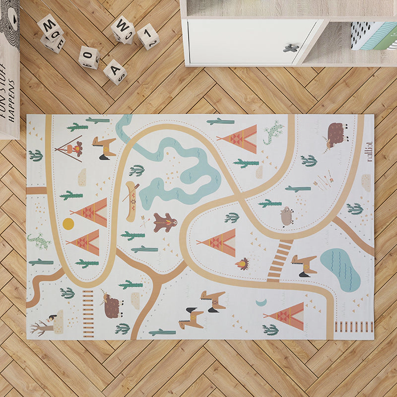 Nattiot Vinyl Playrug Super Western