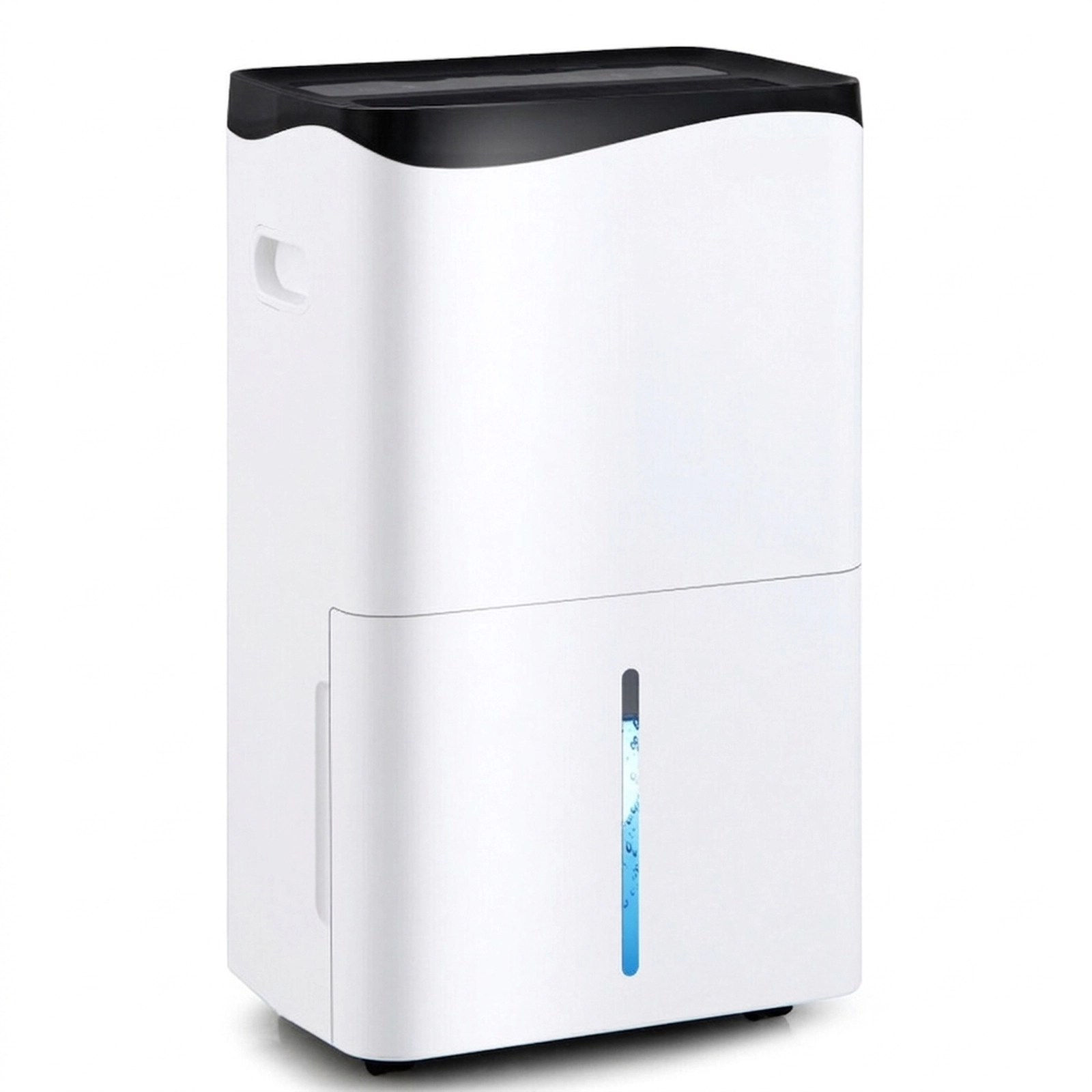 SUGIFT 100-Pint Smart App Dehumidifier with Alexa Control for Home and Basements 15-in Wide ABS Housing White