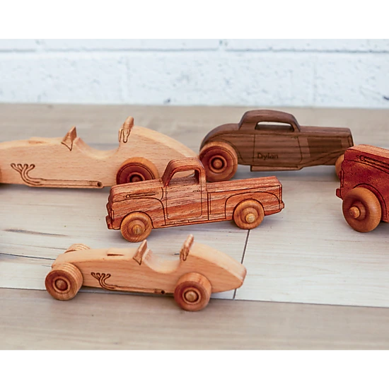 Miller Boys Vintage Toys Indy Special 8.75" Beech Wood Car - Made in USA
