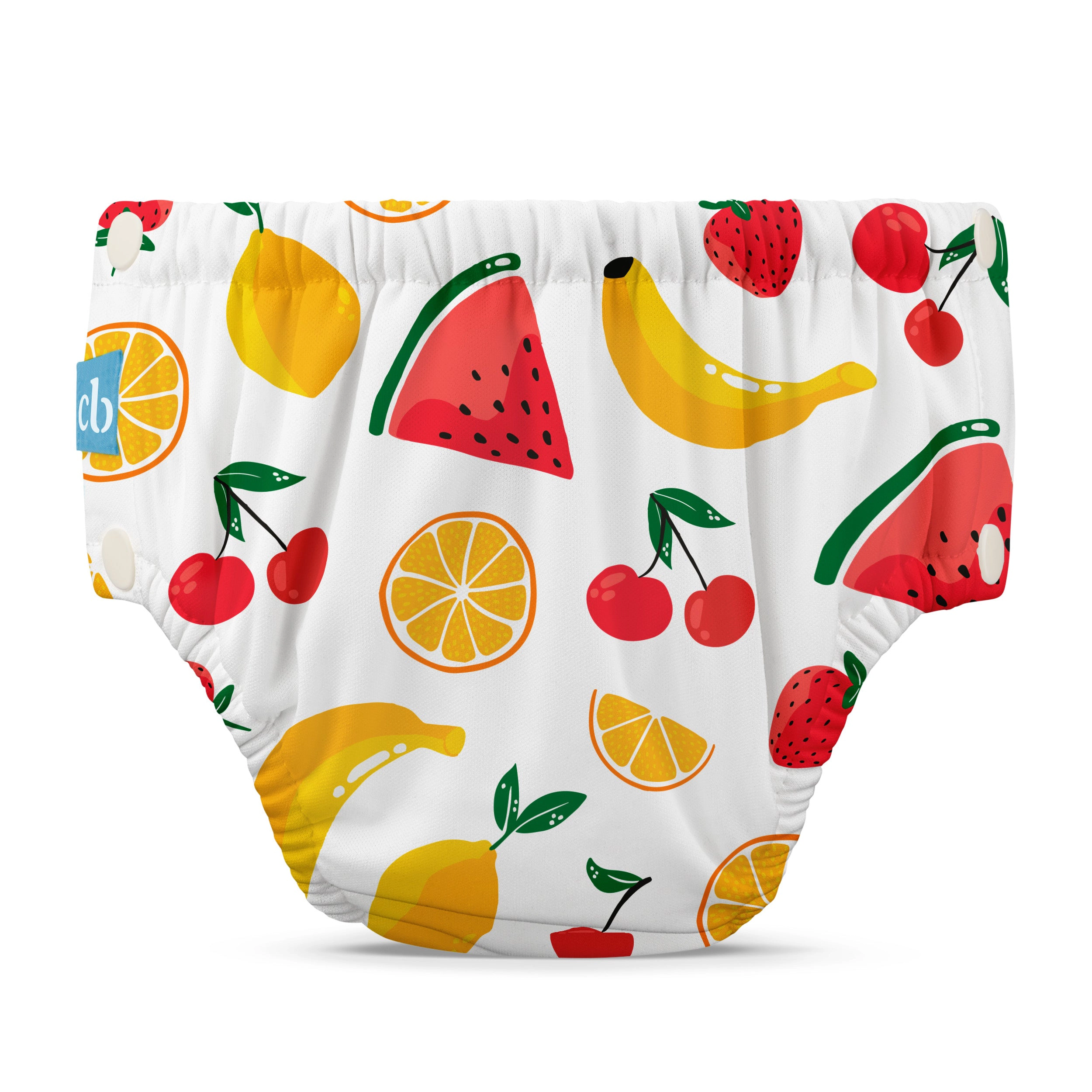 Charlie Banana Reusable Swim Diaper Snaps Medium - Banana Fiesta