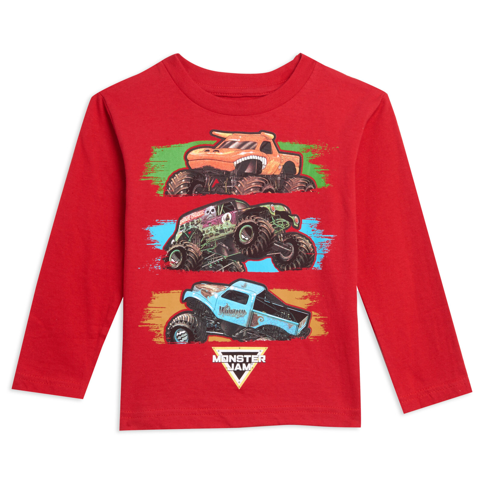 Monster Jam Boys' 2-Pack Long Sleeve T-Shirt