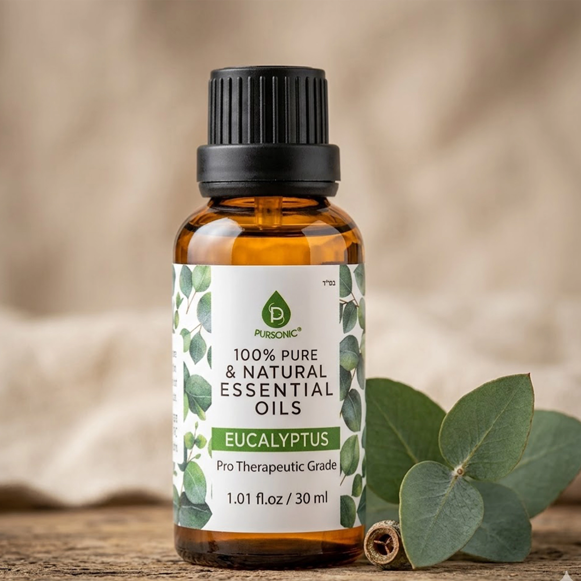 Pursonic Unisex 100% Pure & Natural Eucalyptus Essential Oils