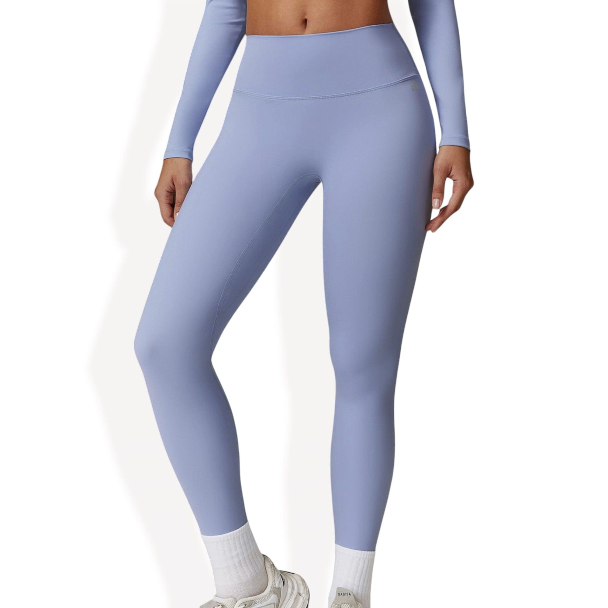 Anna-Kaci Active Women's High-Waisted Ribbed Fitness Leggings