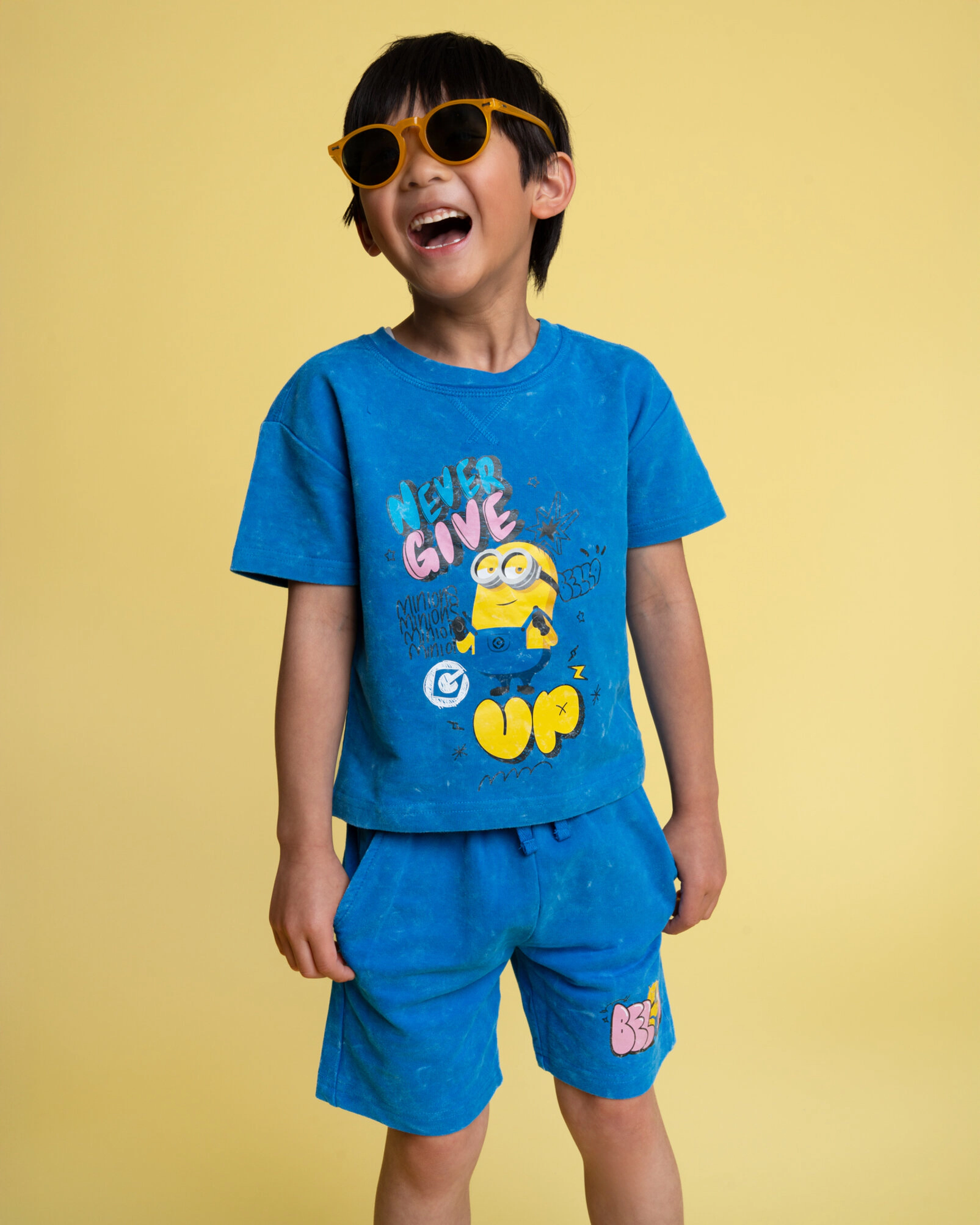 Minions Boys' 2-Piece T-Shirt and Shorts Set
