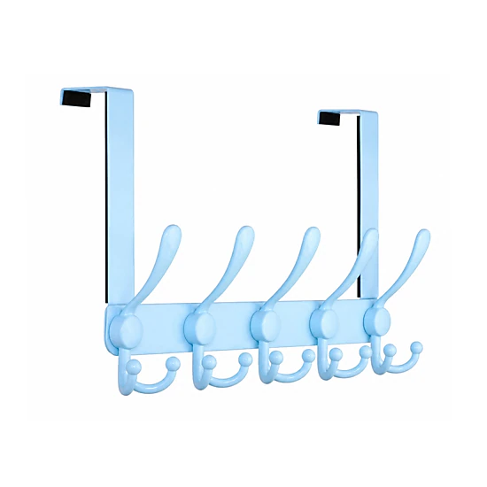 Stock Preferred Over Door Hook 2.0 Heavy Duty Stainless Steel 5 Tri Hook Hanger Rack