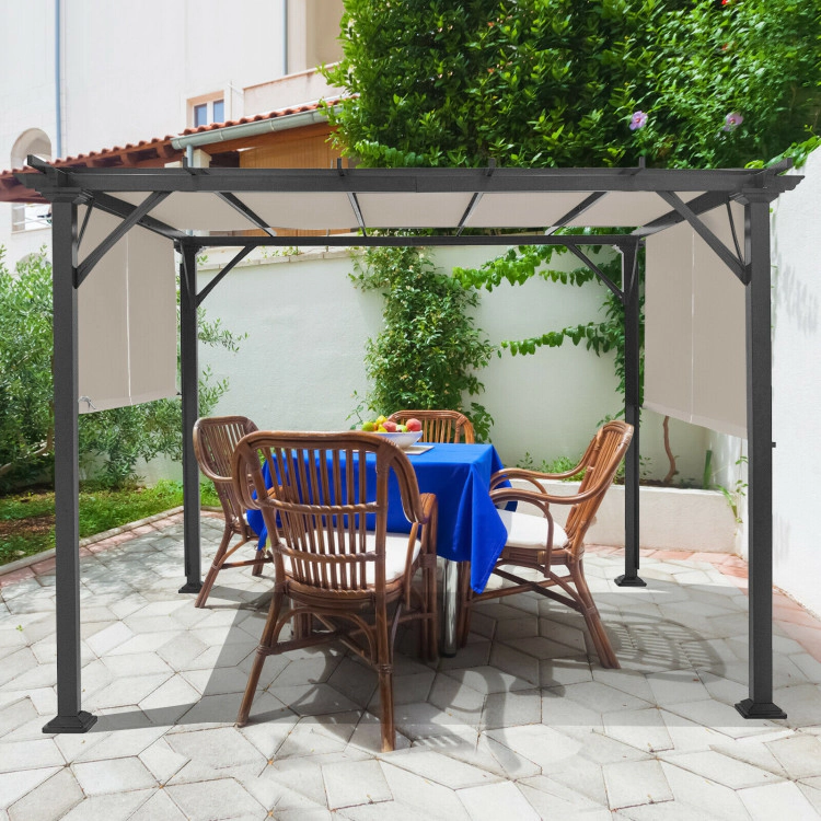 Hivvago Universal Replacement Pergola Canopy Set of 2