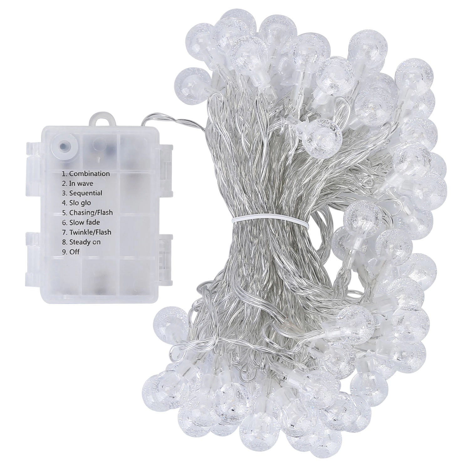 GBruno Battery-Powered Globe String Lights