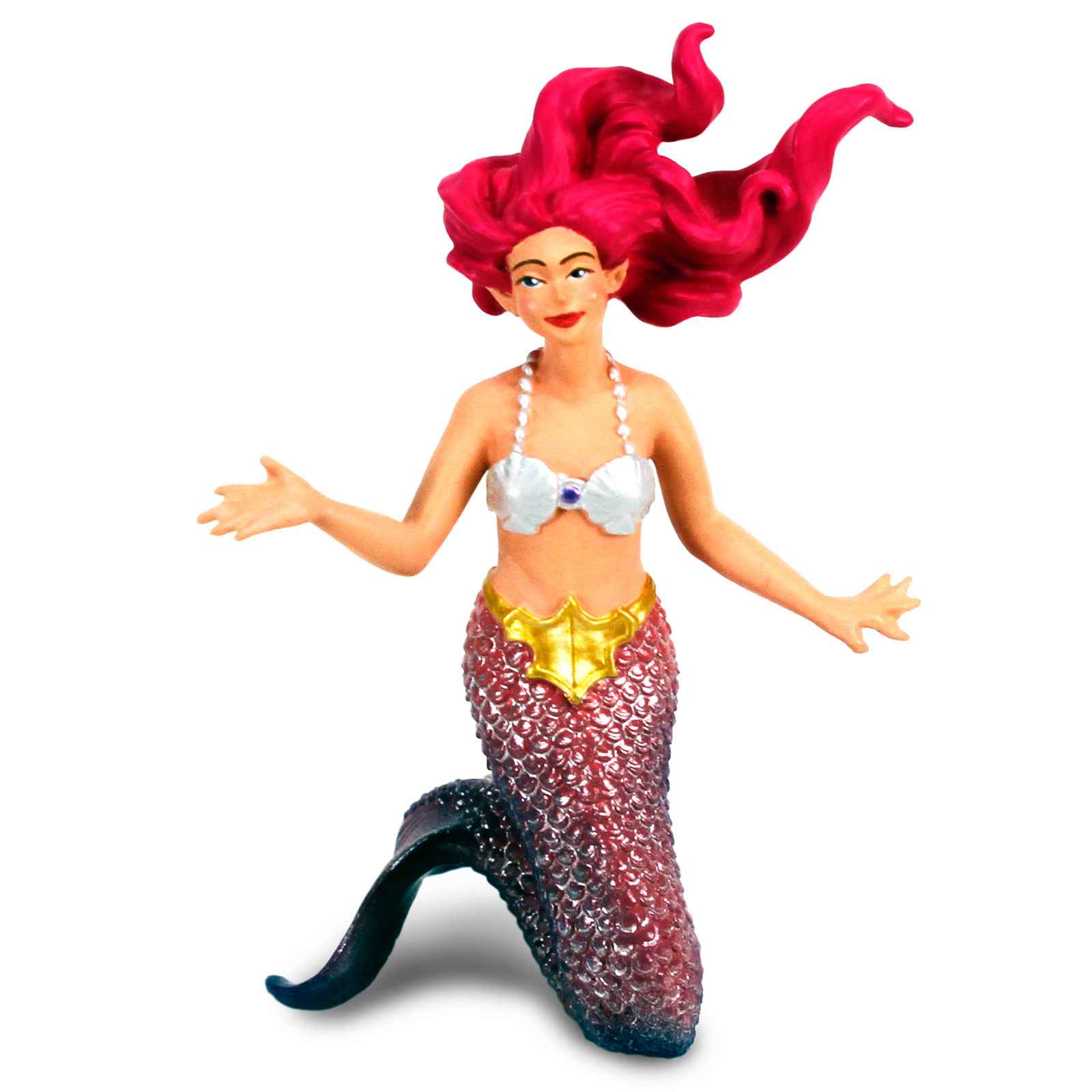 Safari Ltd. - Pink-Haired Mermaid Kids Toy Figure