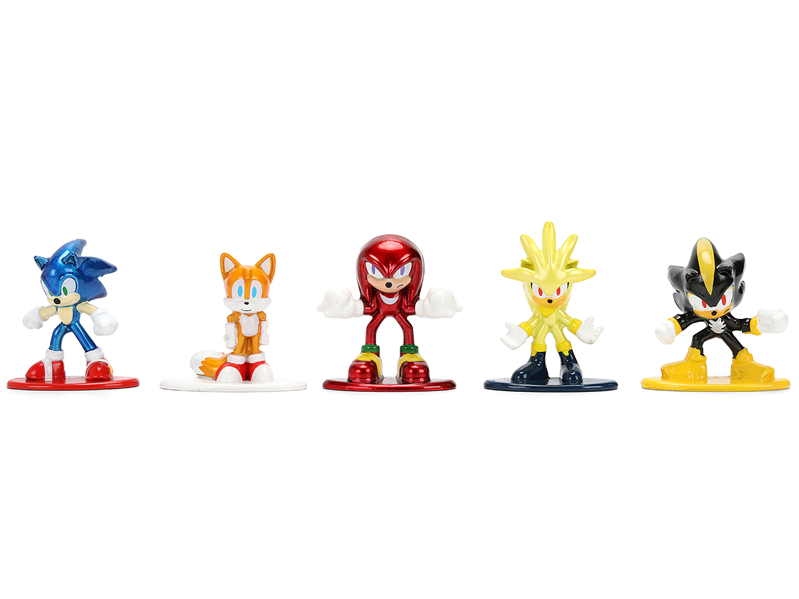 Jada Set of 12 Diecast Figures "Sonic The Hedgehog" Video Games "Nano Metalfigs" Series Diecast Models by Jada