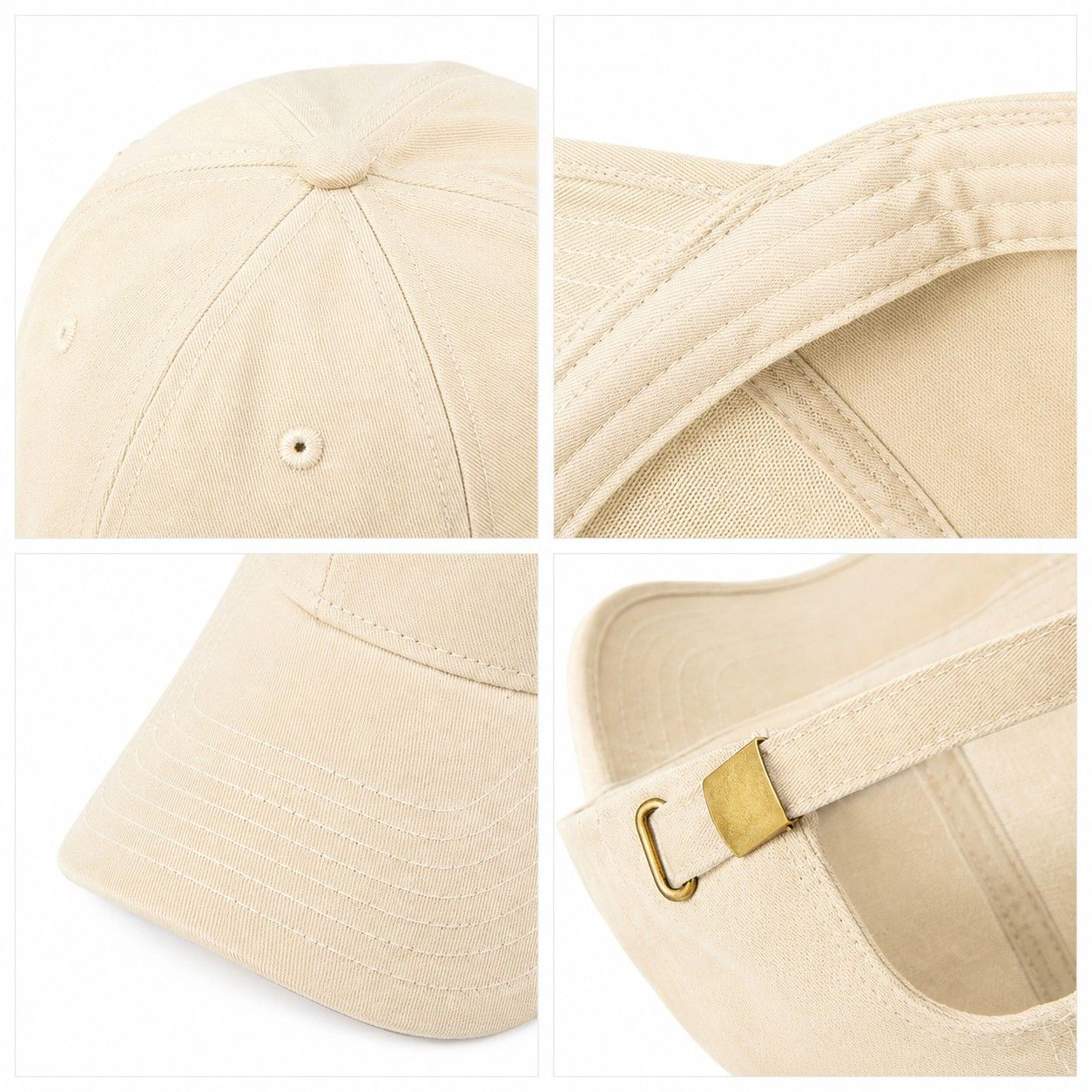 Anna-Kaci Women's Cotton Baseball Cap Adjustable Dad Hat Breathable Casual Everyday for Men Women