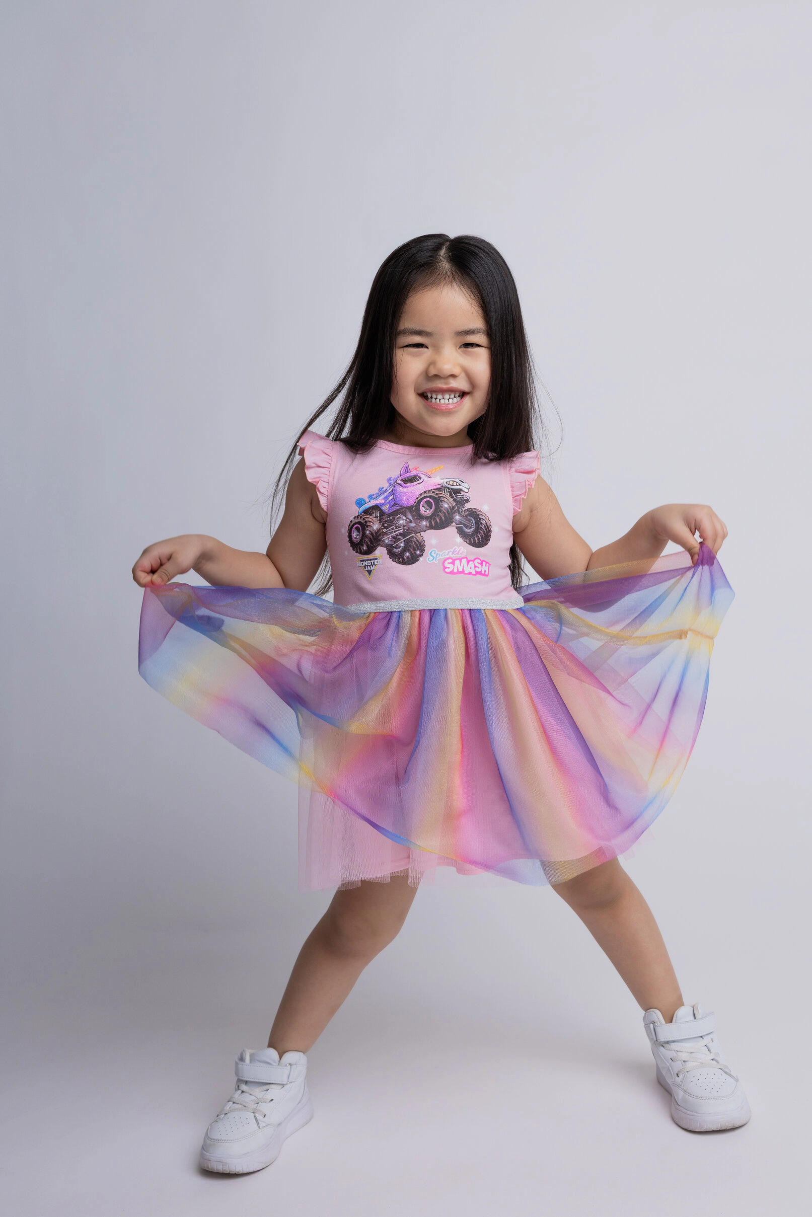 Monster Jam Sparkle Smash Girls' Tutu Dress