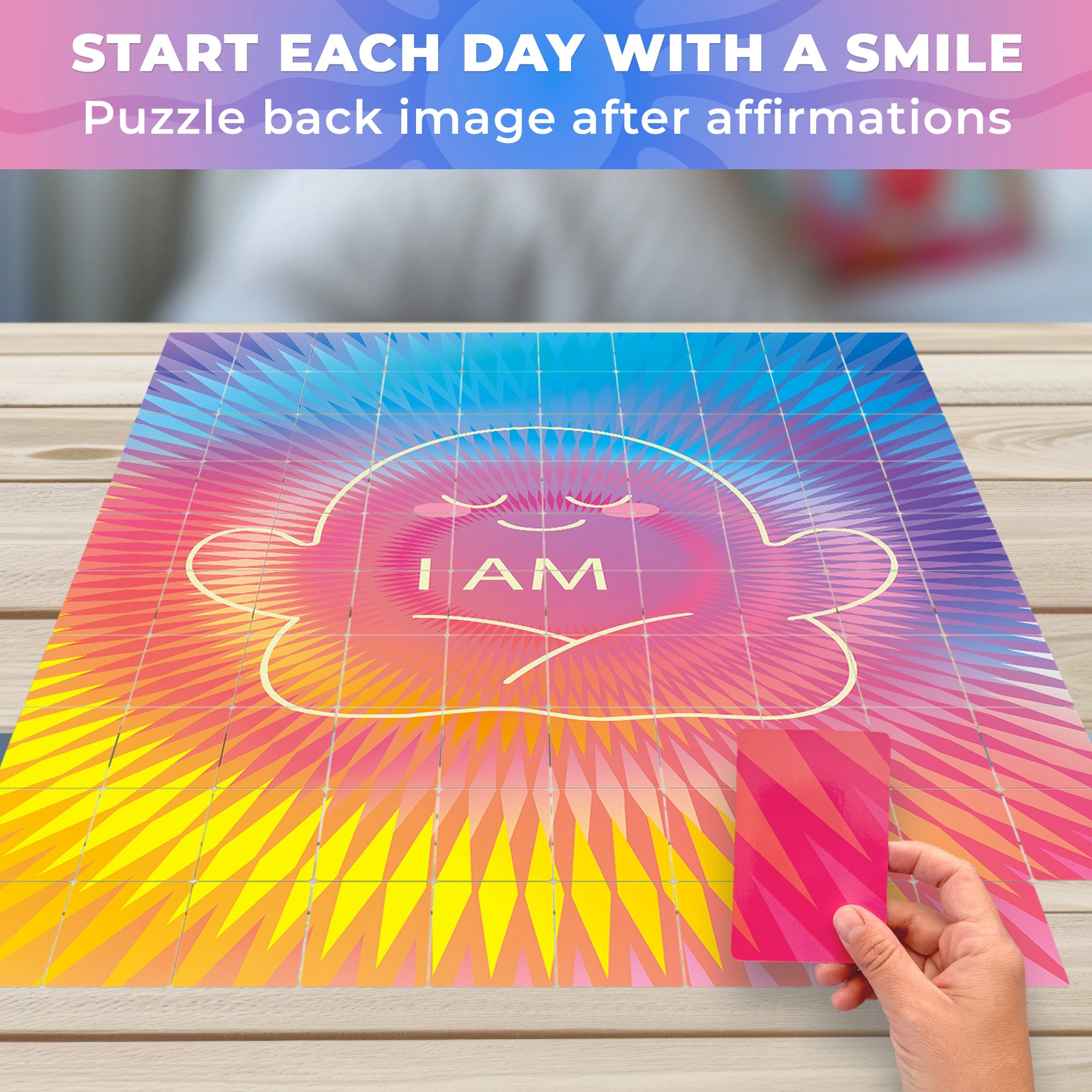 QUOKKA Positive Affirmation and Meditation Cards for Kids - Mindfulness, Relaxation Conversation Activity Set
