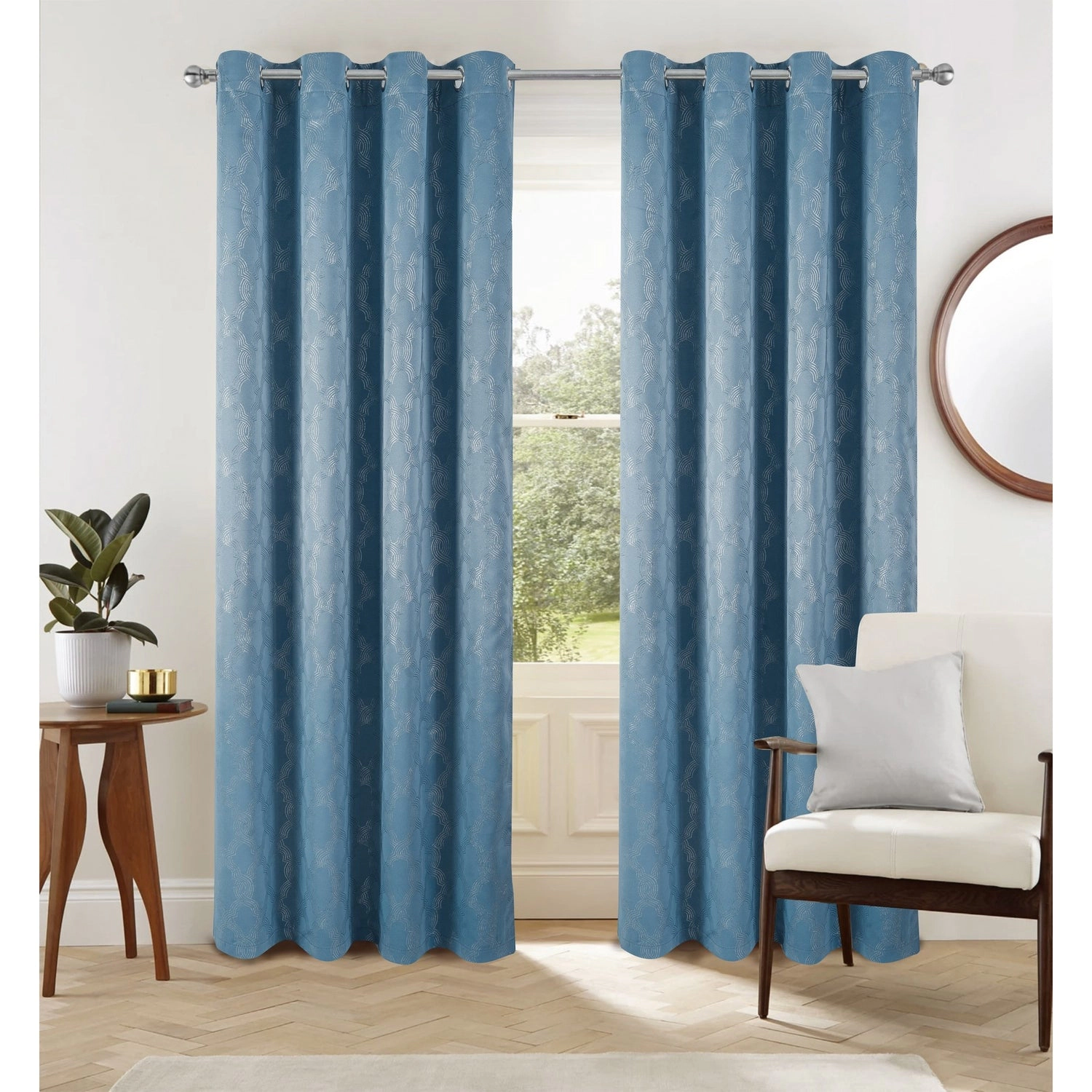 Oliva Gray Jansen Rubber Blackout Grommet Panel