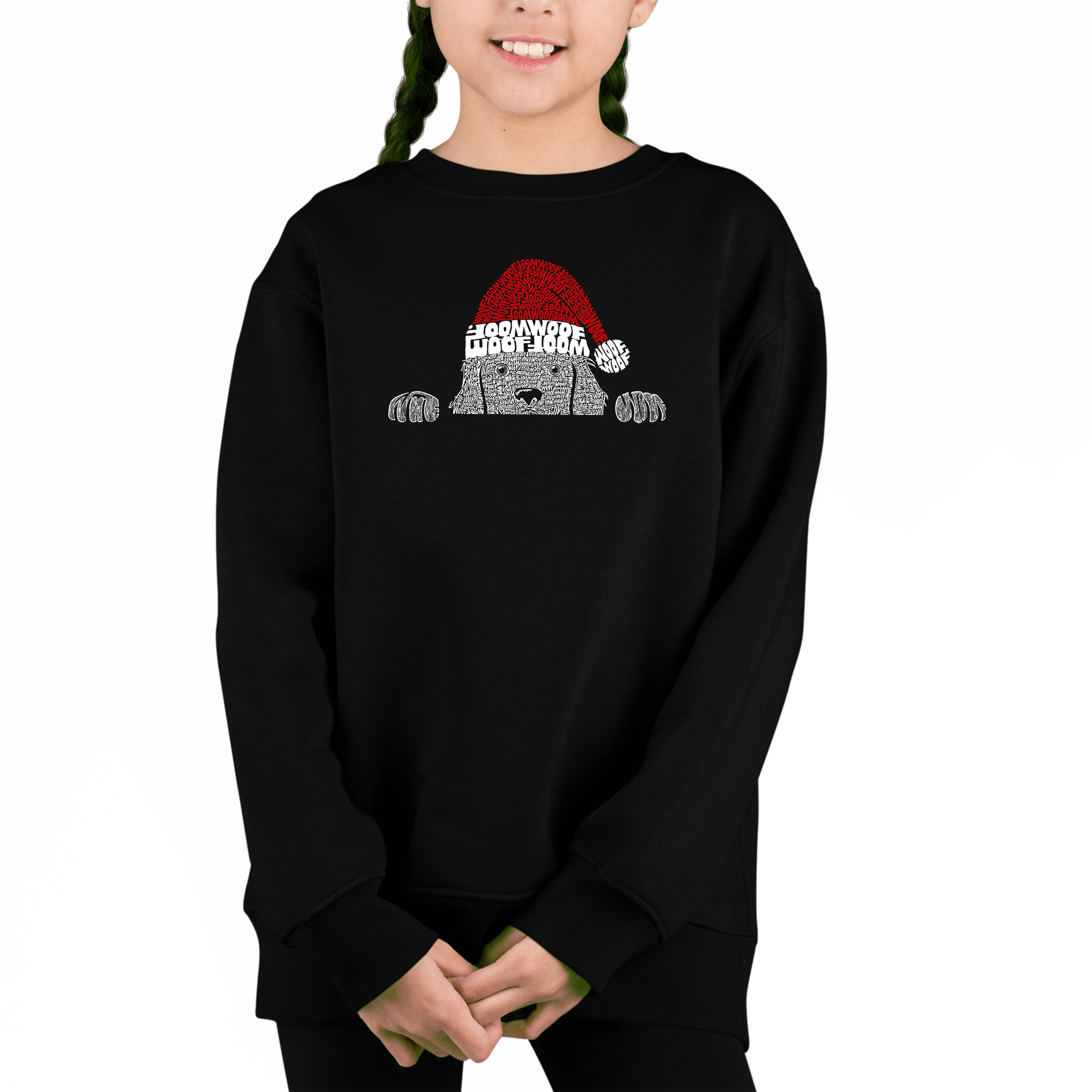 LA Pop Art Girl's Word Sweatshirt