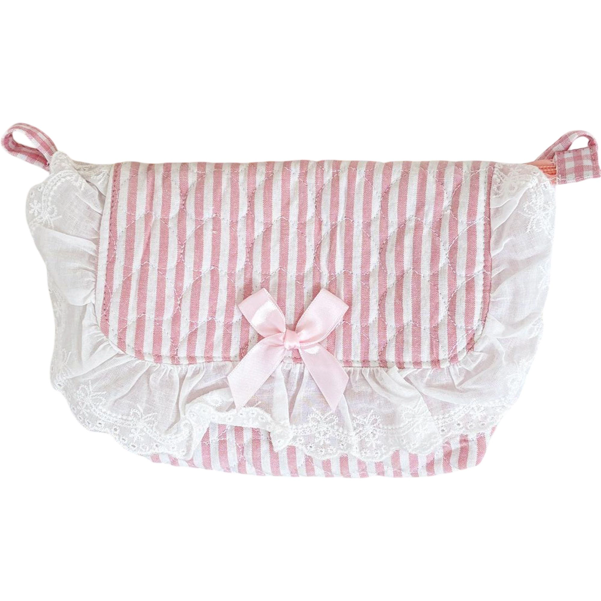 Alilang Women's Cotton Crossbody Bag with Zipper Closure and Interior Pocket