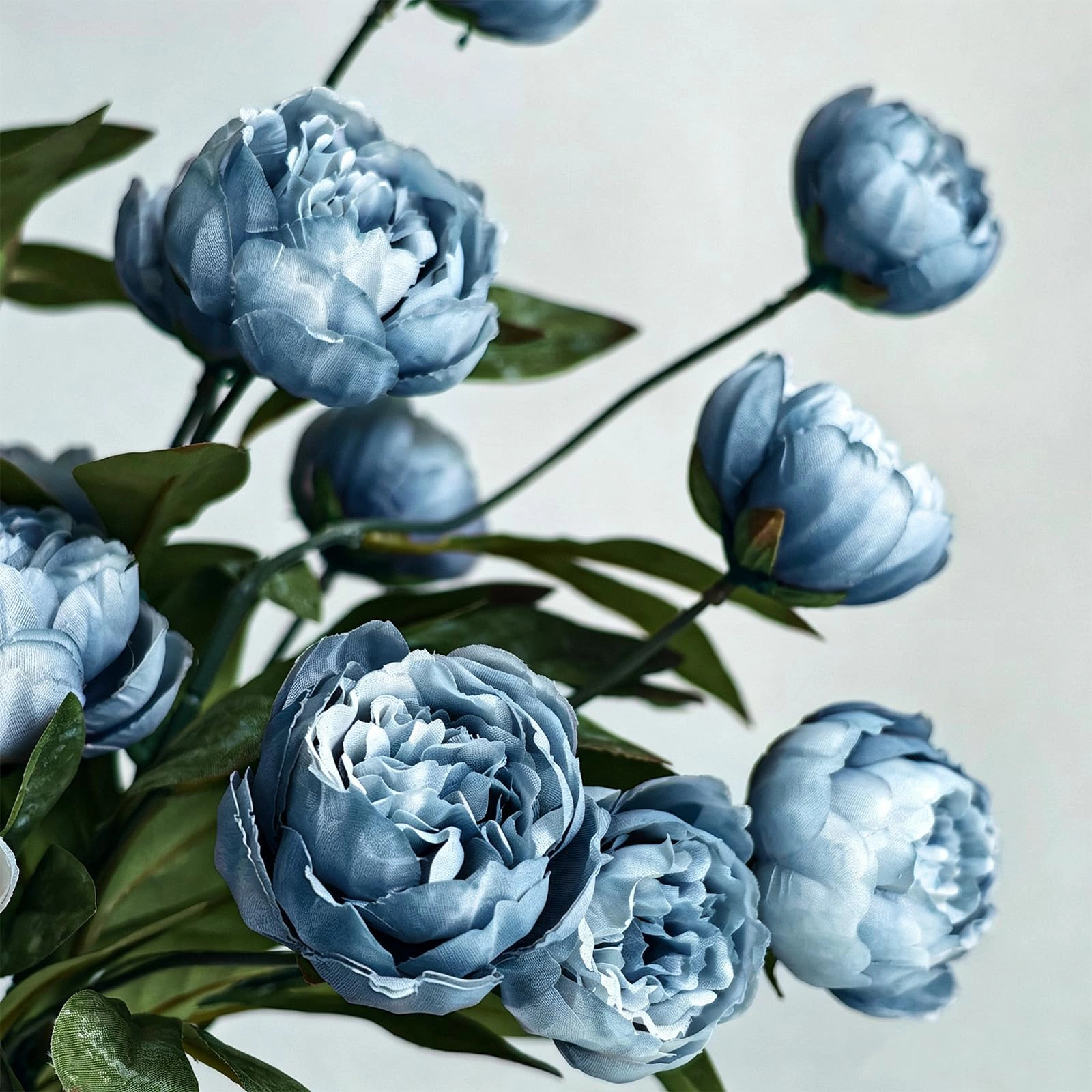 PUPWE 6Viral Peony Artificial Flowers For Vase