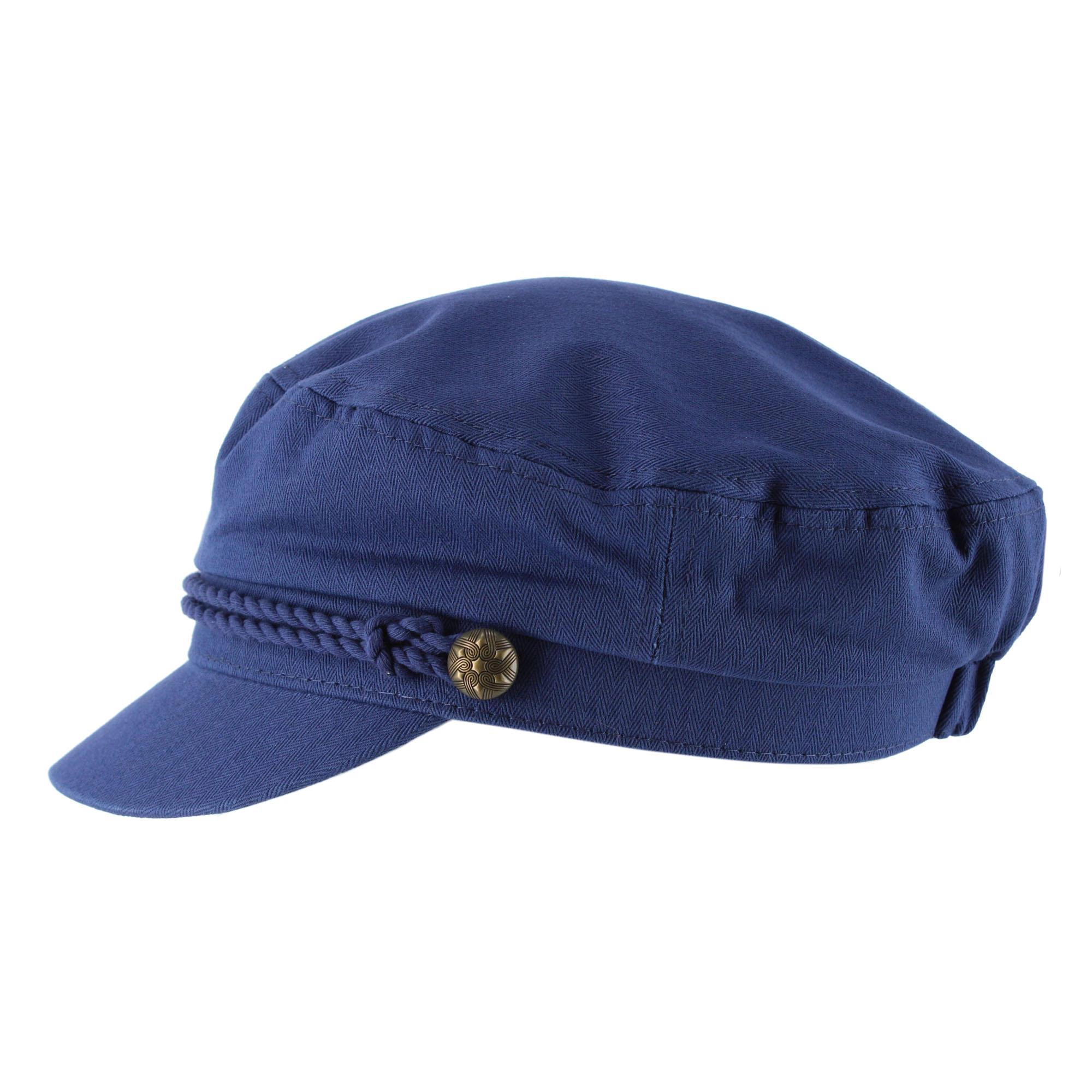 Epoch Hats Company Unisex Cotton Greek Fisherman Hat with Braided Band