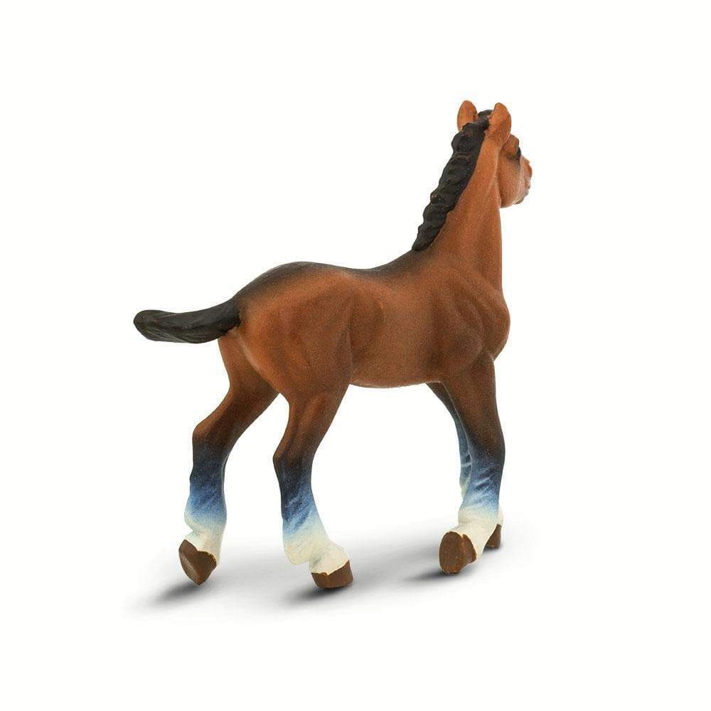 Safari Ltd. - Clydesdale Foal Kids Toy Figure