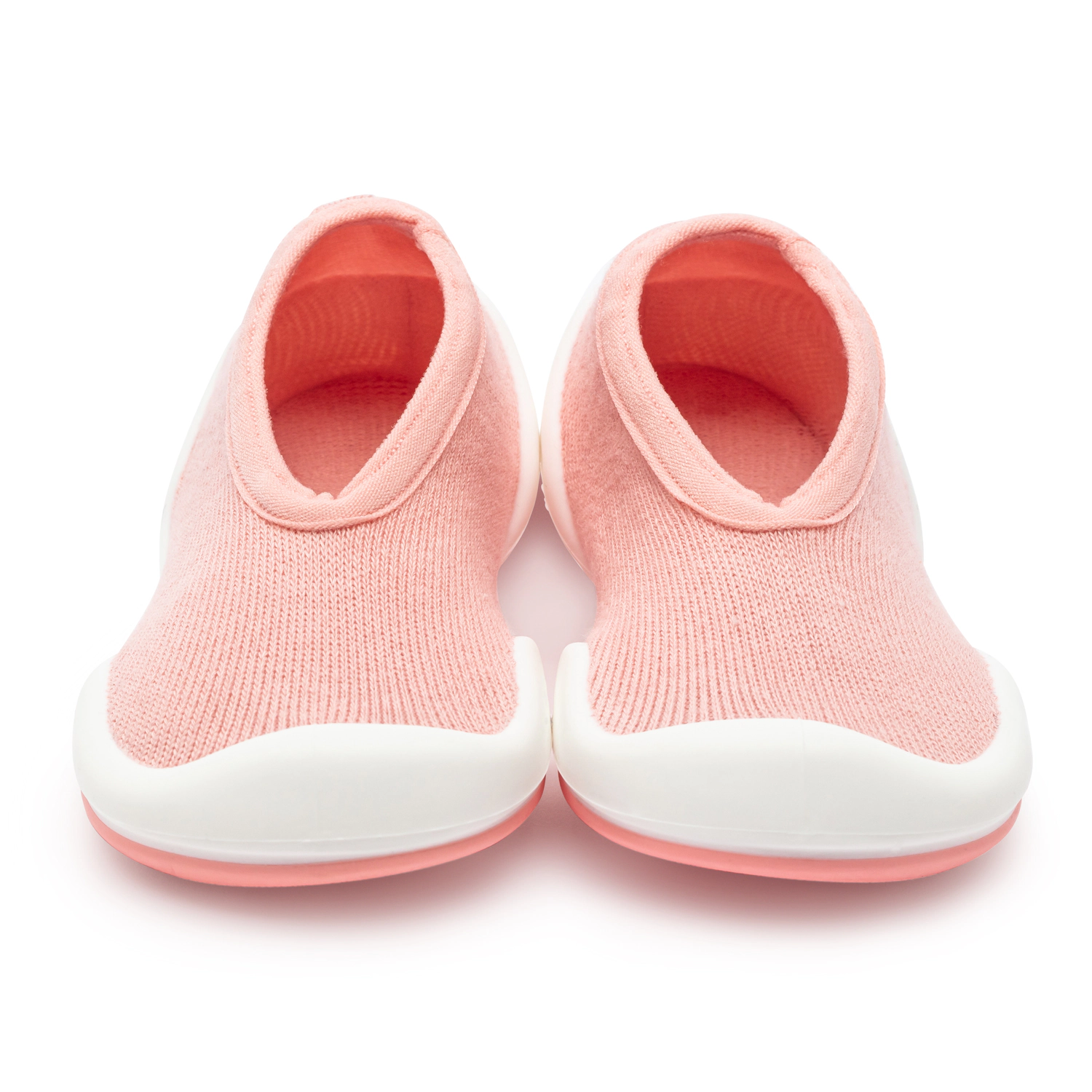 Toddler Breathable Washable Non-Slip Sock Shoes Flat - Pastel Pink