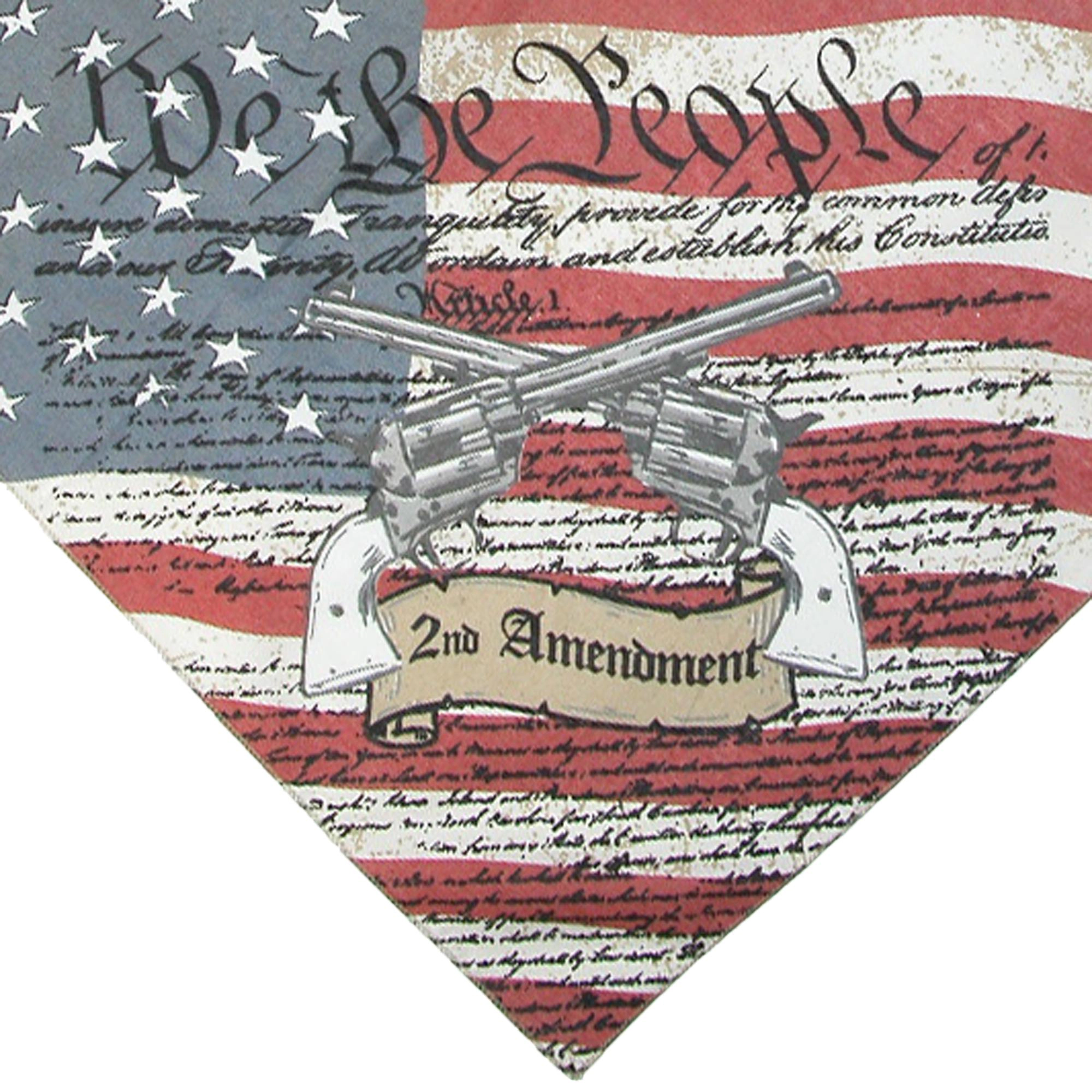 CTM Cotton Second Amendment Bandana