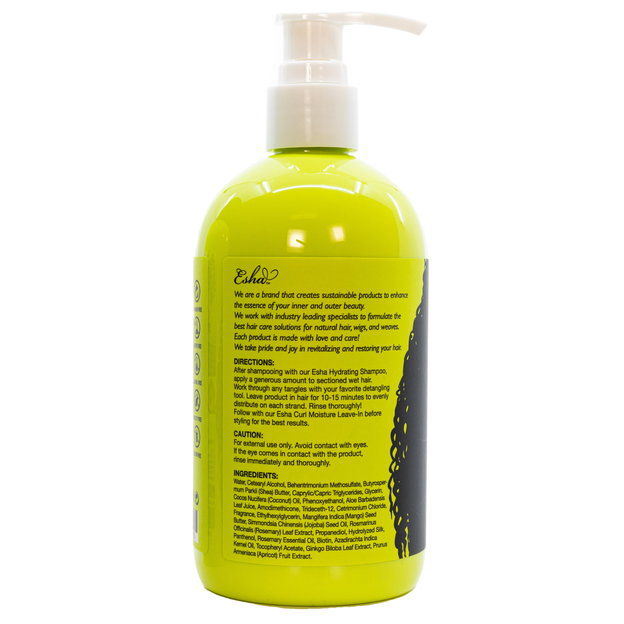 Esha Unisex Coconut, Plant Protein & Biotin Conditioner for Curly Hair Natural Curl Hydrating Conditioner
