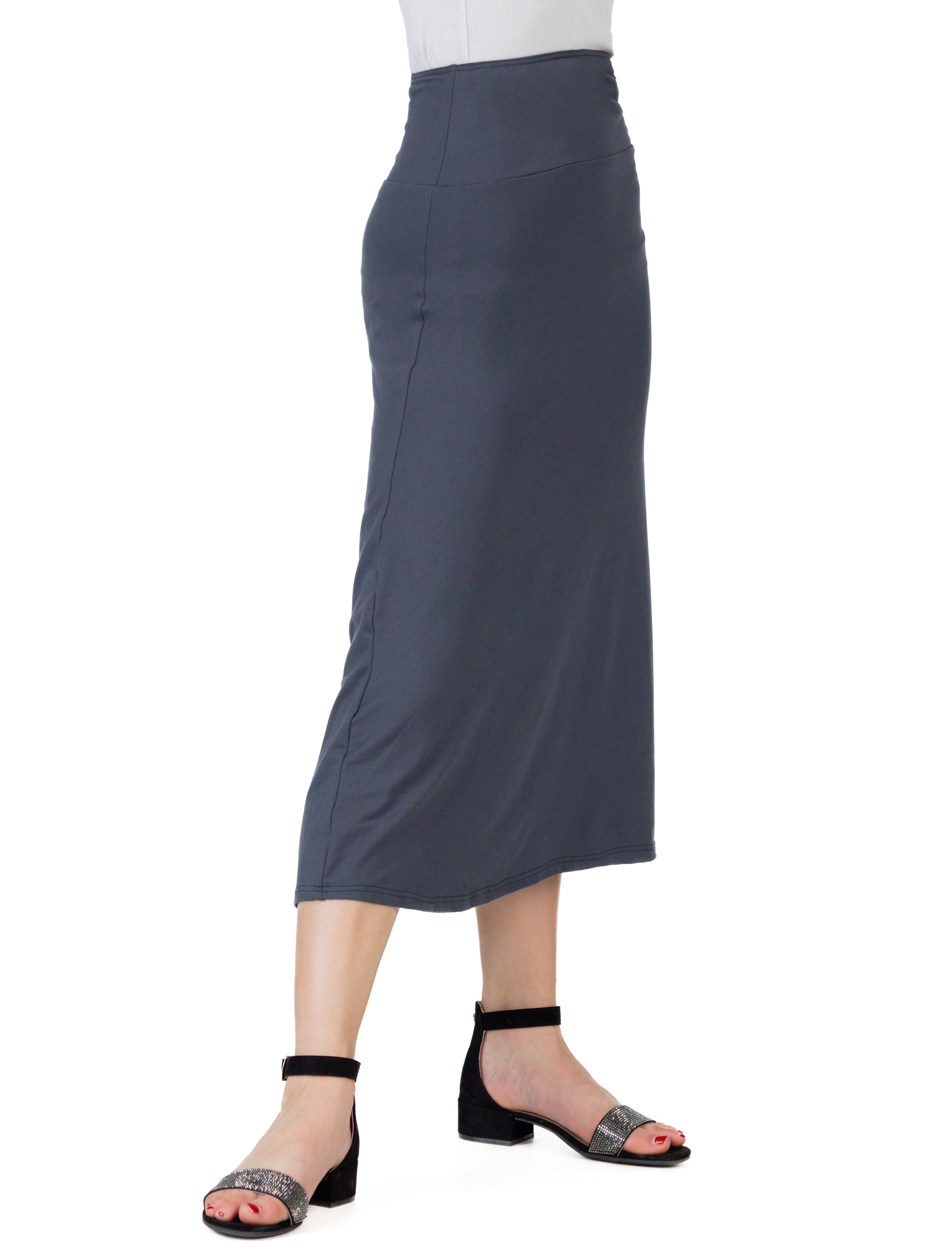 24sevenKid Essential Girls Elastic Waistline Maxi Skirt