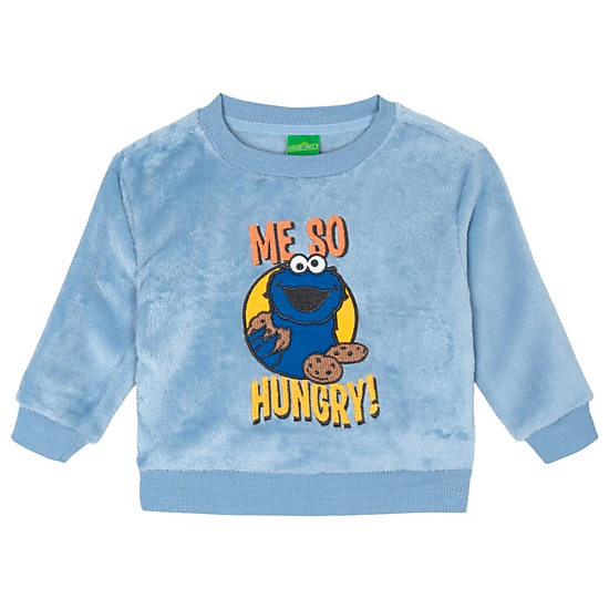 Sesame Street Cookie Monster 2-Piece Fleece Sweatshirt and Joggers Set