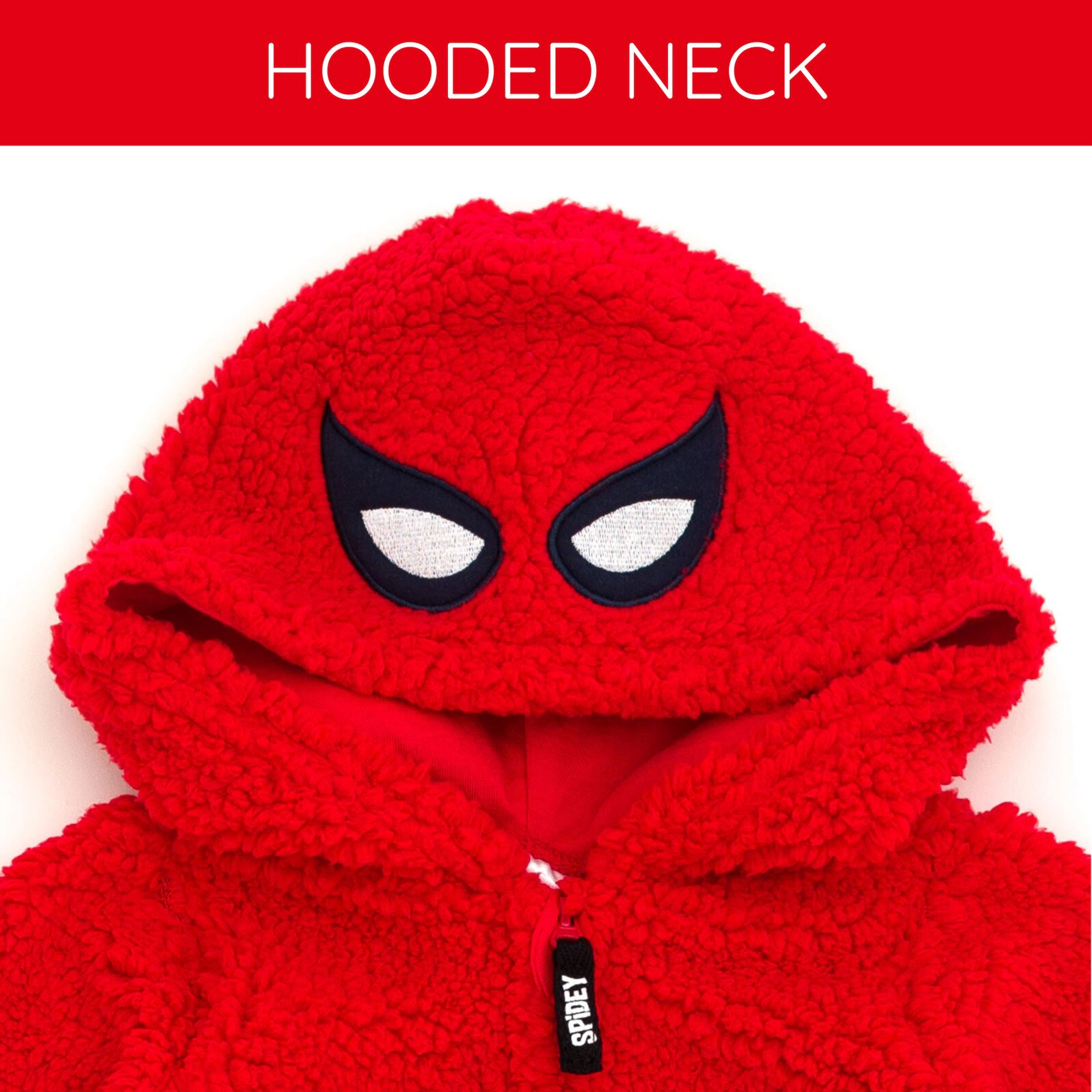 Marvel Spider-Man Baby Cosplay Hooded One Piece