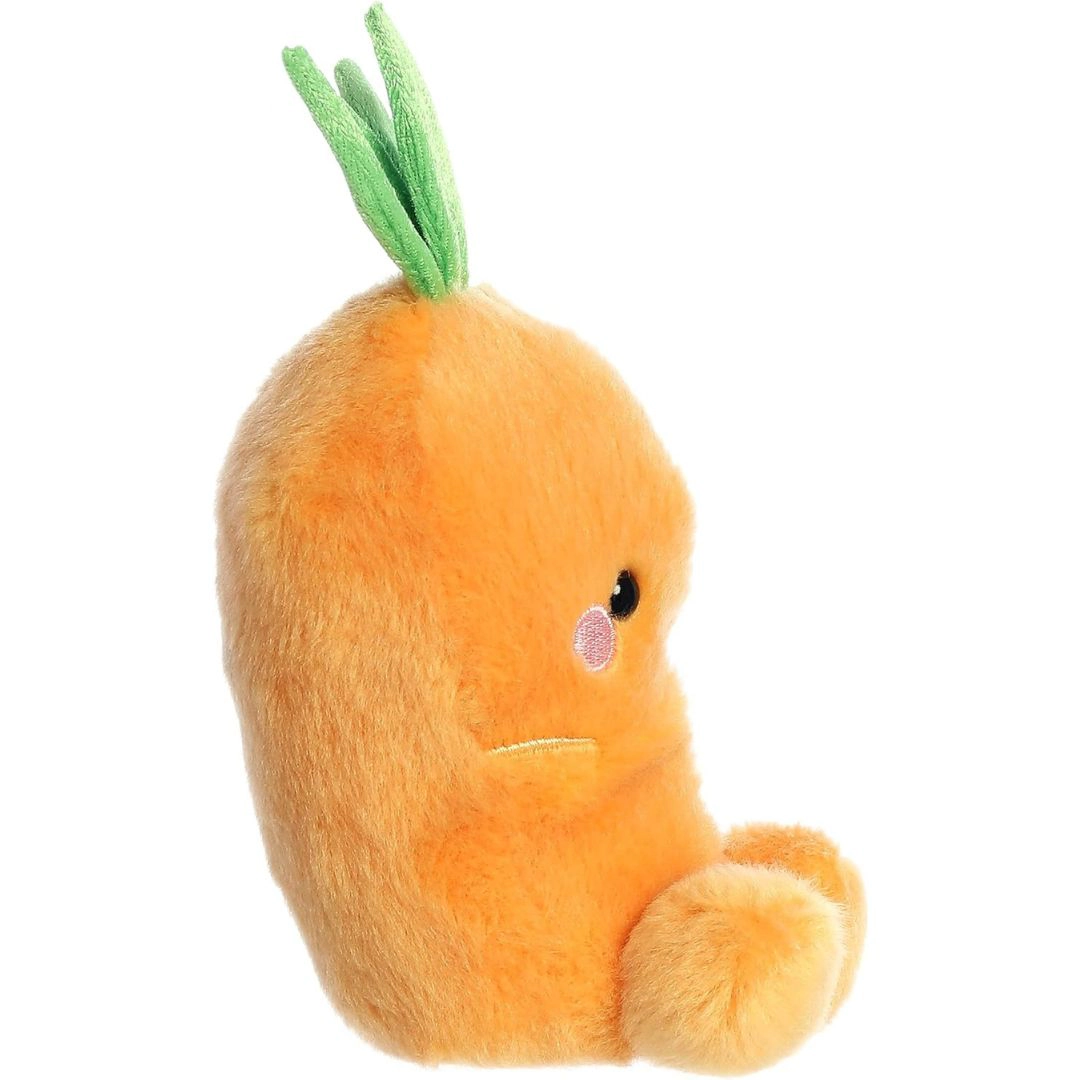 Aurora Palm Pals Cheerful Carrot 5-Inch Stuffed Animal Plush