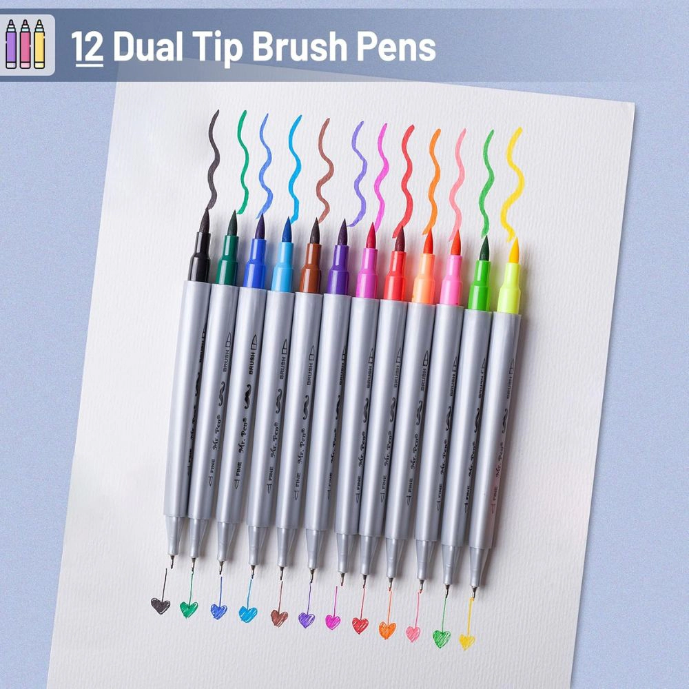 Byte Bonds 12 Dual Tip Marker Pens