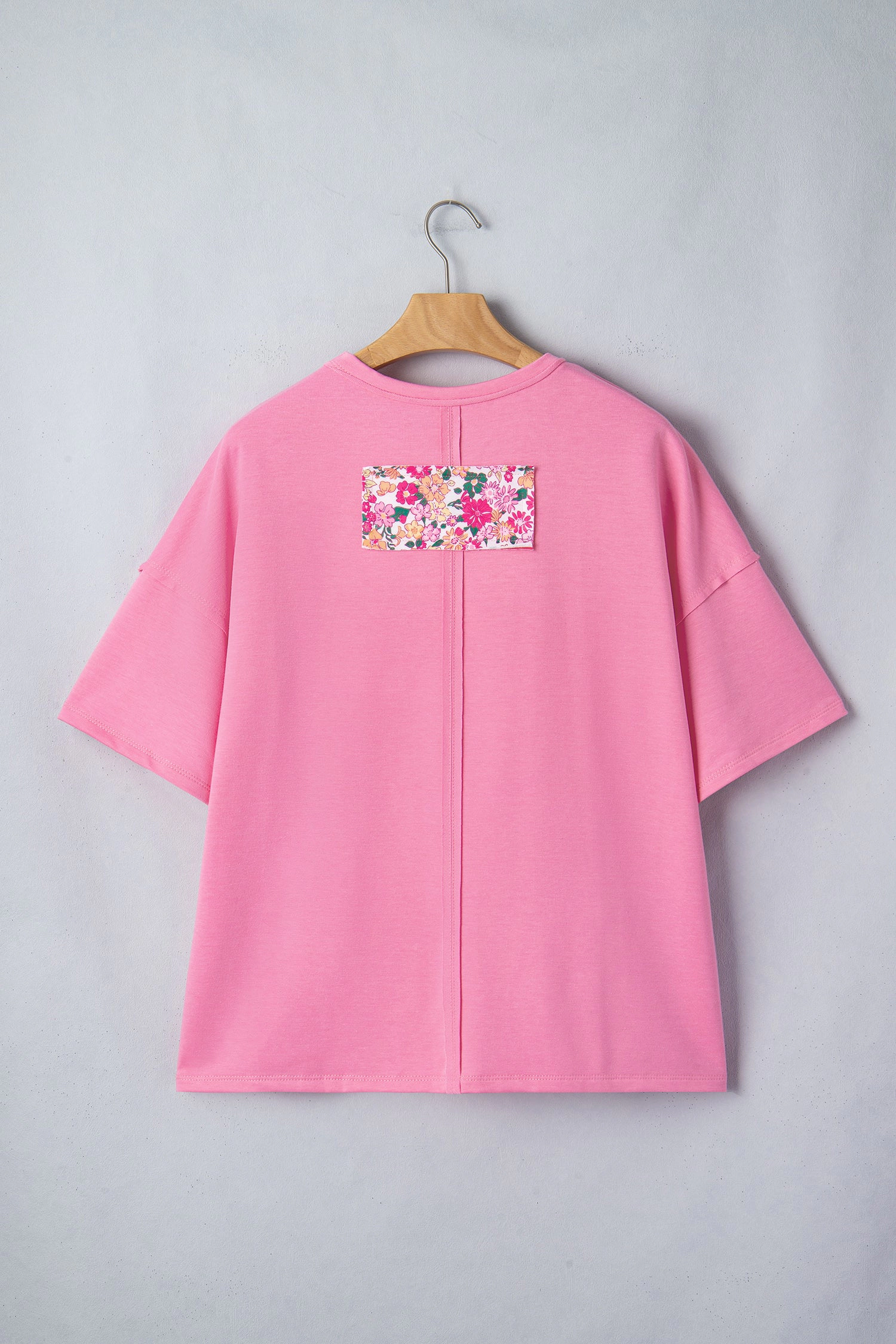 Threaded Pear Women's Adriana Big Flower Oversize Tee