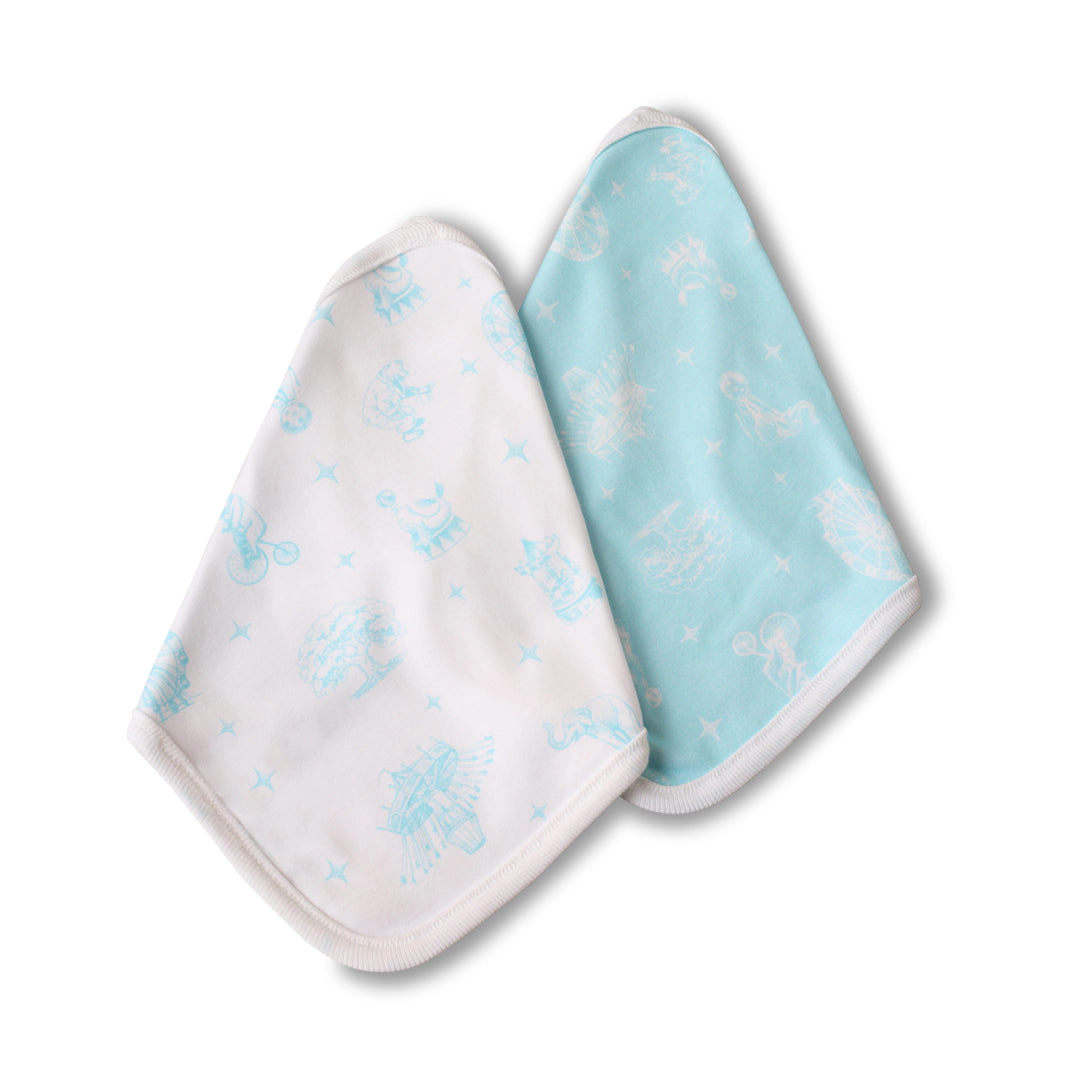 PetalSoft Wash Cloth Duo - Whimsical Circus