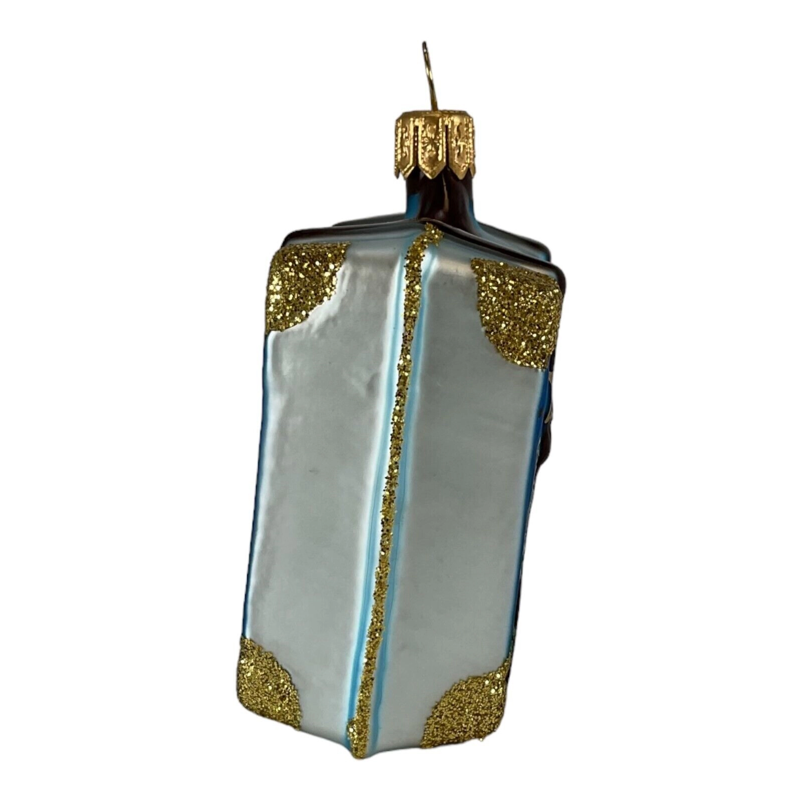Pinnacle Peak Trading Company Ottawa Canada Travel Suitcase Polish Glass Christmas Ornament