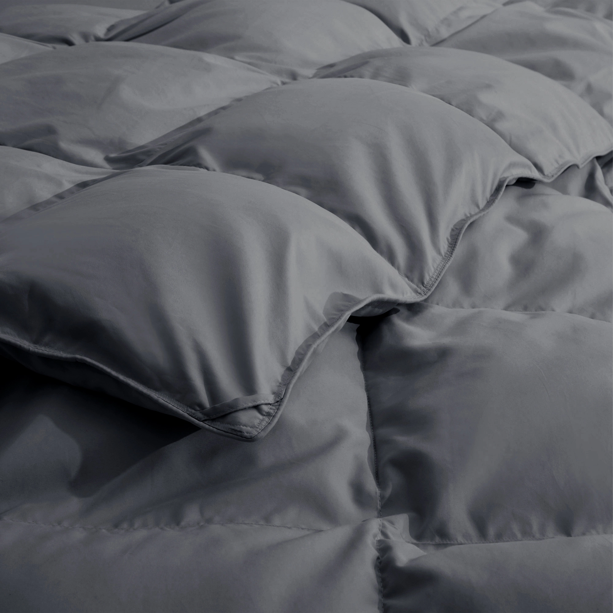 PEACENEST Lightweight Feather Fiber Comforter Soft Breathable Bedding Insert