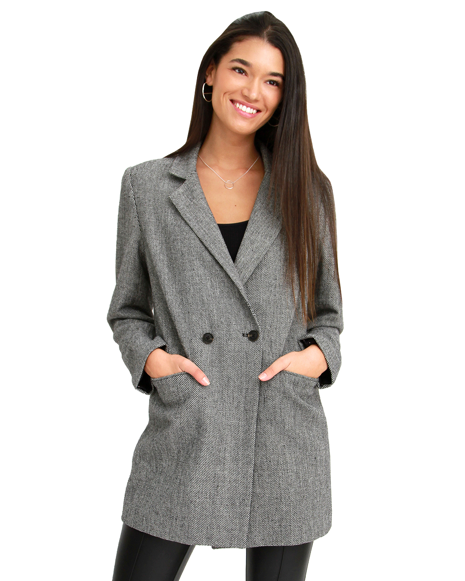 Belle & Bloom Womens Kensington Oversized Coat