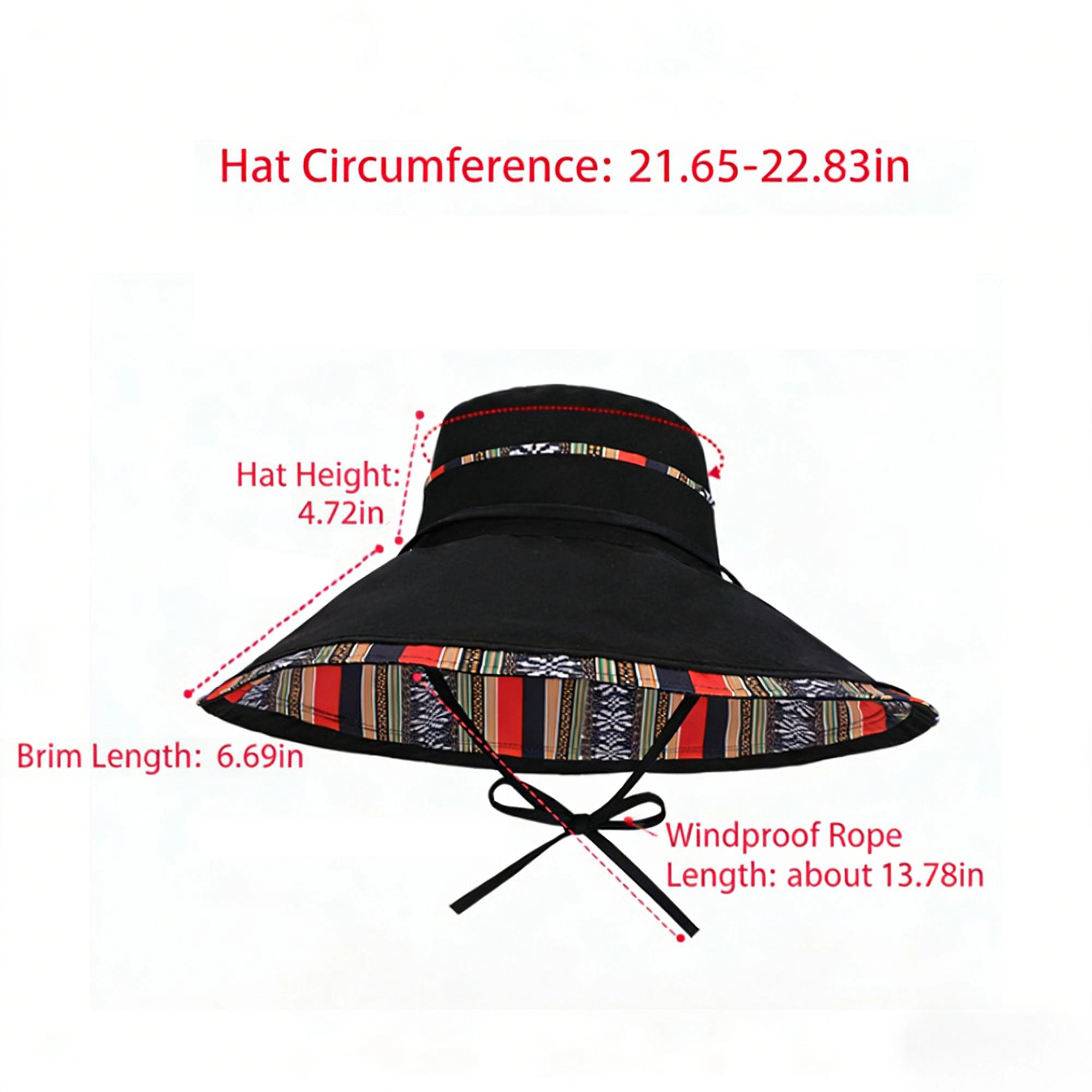 Anna-Kaci Women's Reversible Wide Brim Sun Hat with Chin Tie Large Floppy UV Protection Packable Summer Beach