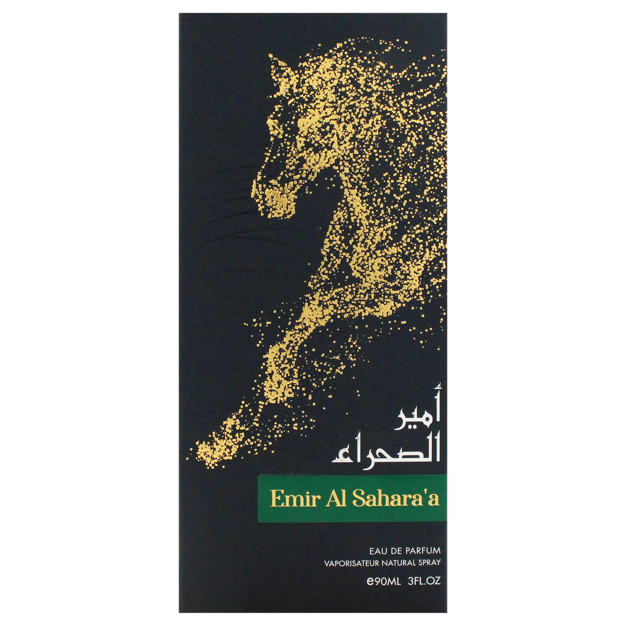 Risala Emir Al Sahara'a Eau de Parfum for Men, Woody Floral Spicy 3.0 oz Spray