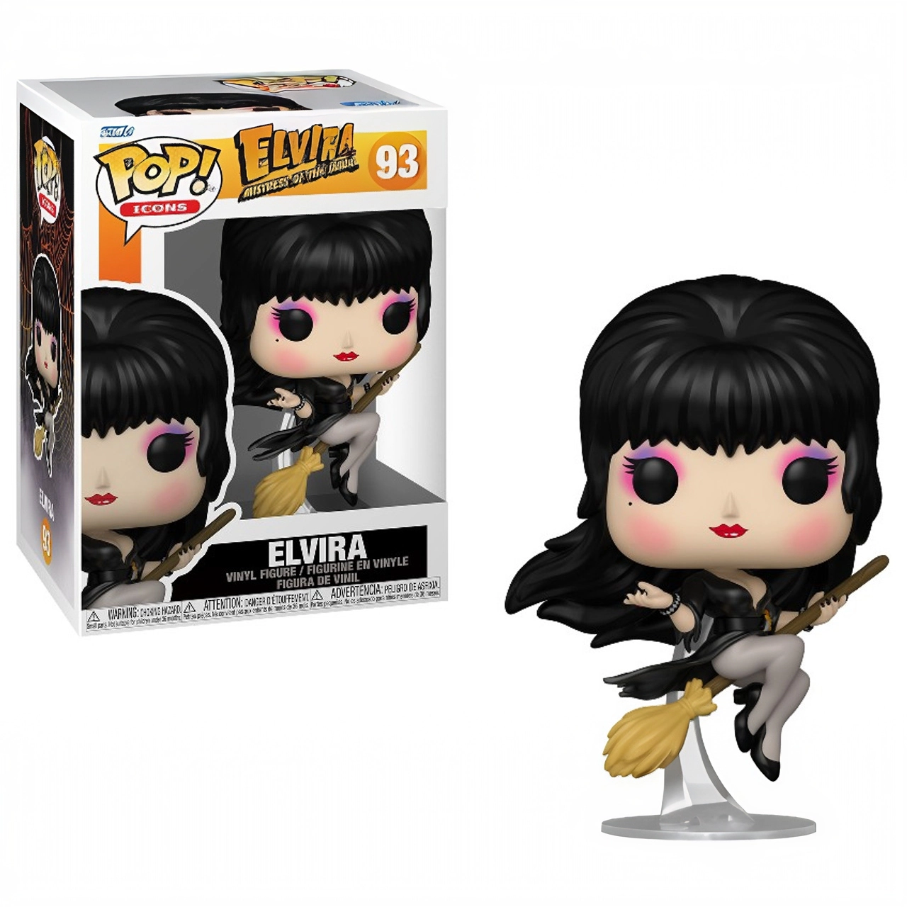 Funko Pop! Elvira with Broom #93