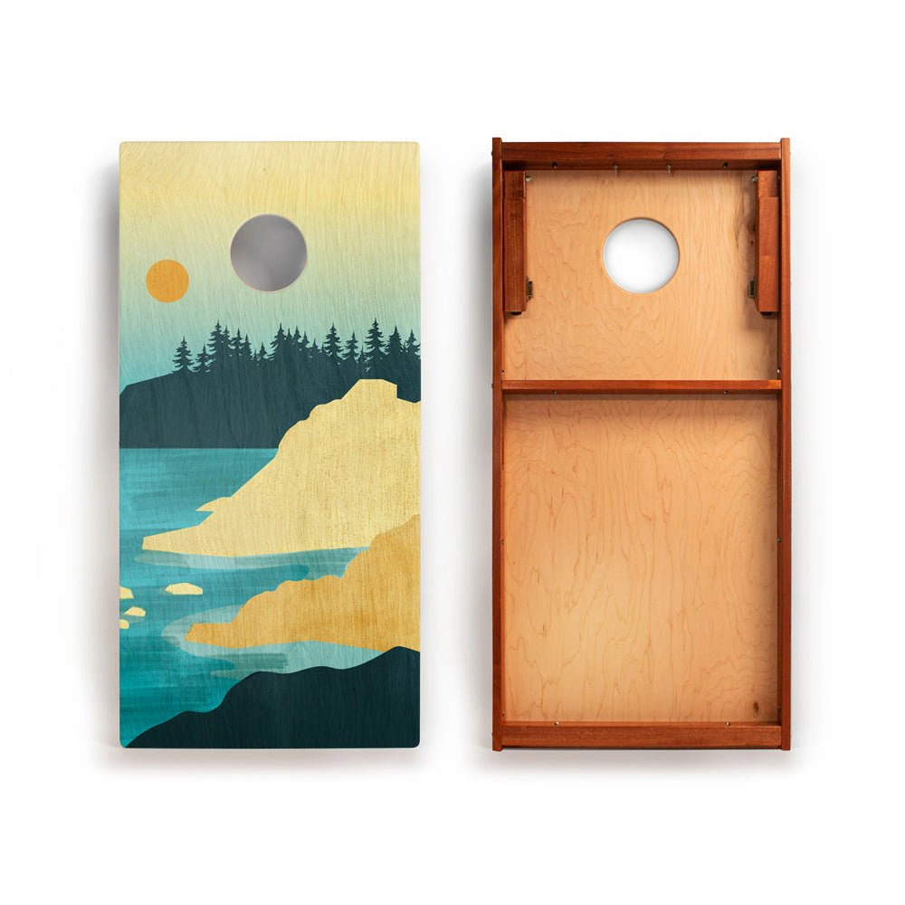 Elakai National Park Mahogany Pathfinder Cornhole Boards