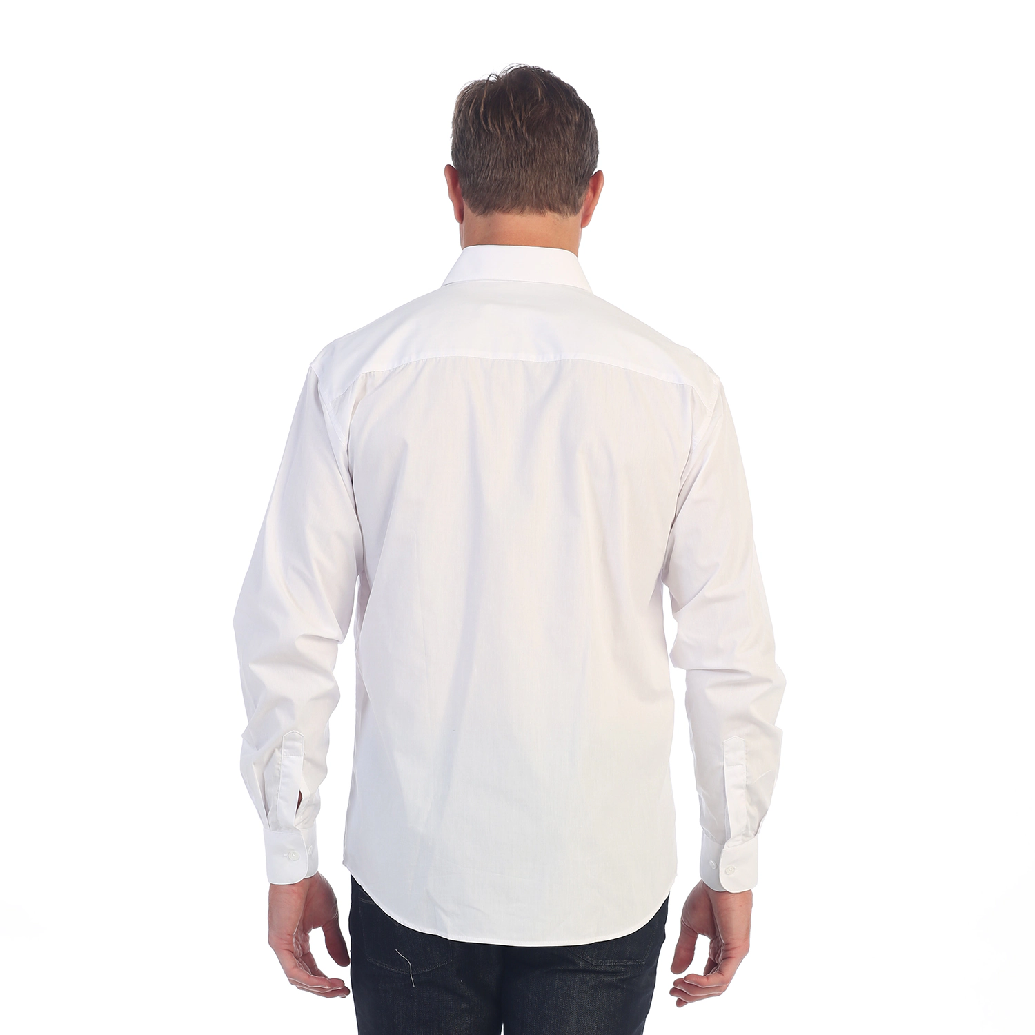Gioberti Men's Long Sleeve Solid Dress Shirt