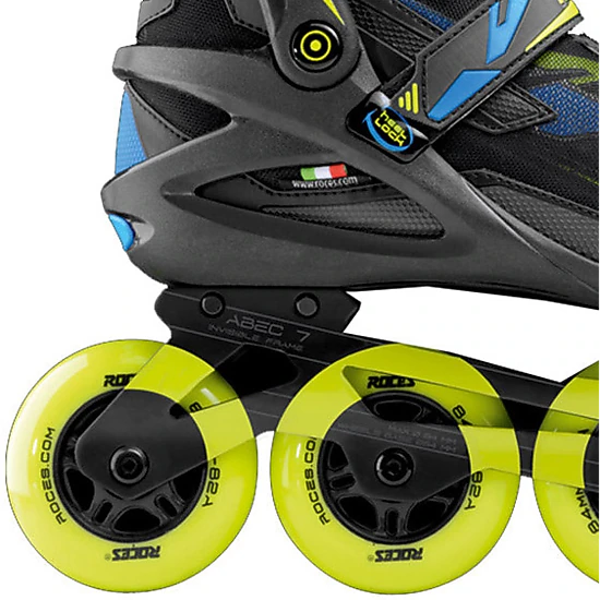 Roces Helium II TIF Black Lime Mens Inline Skates