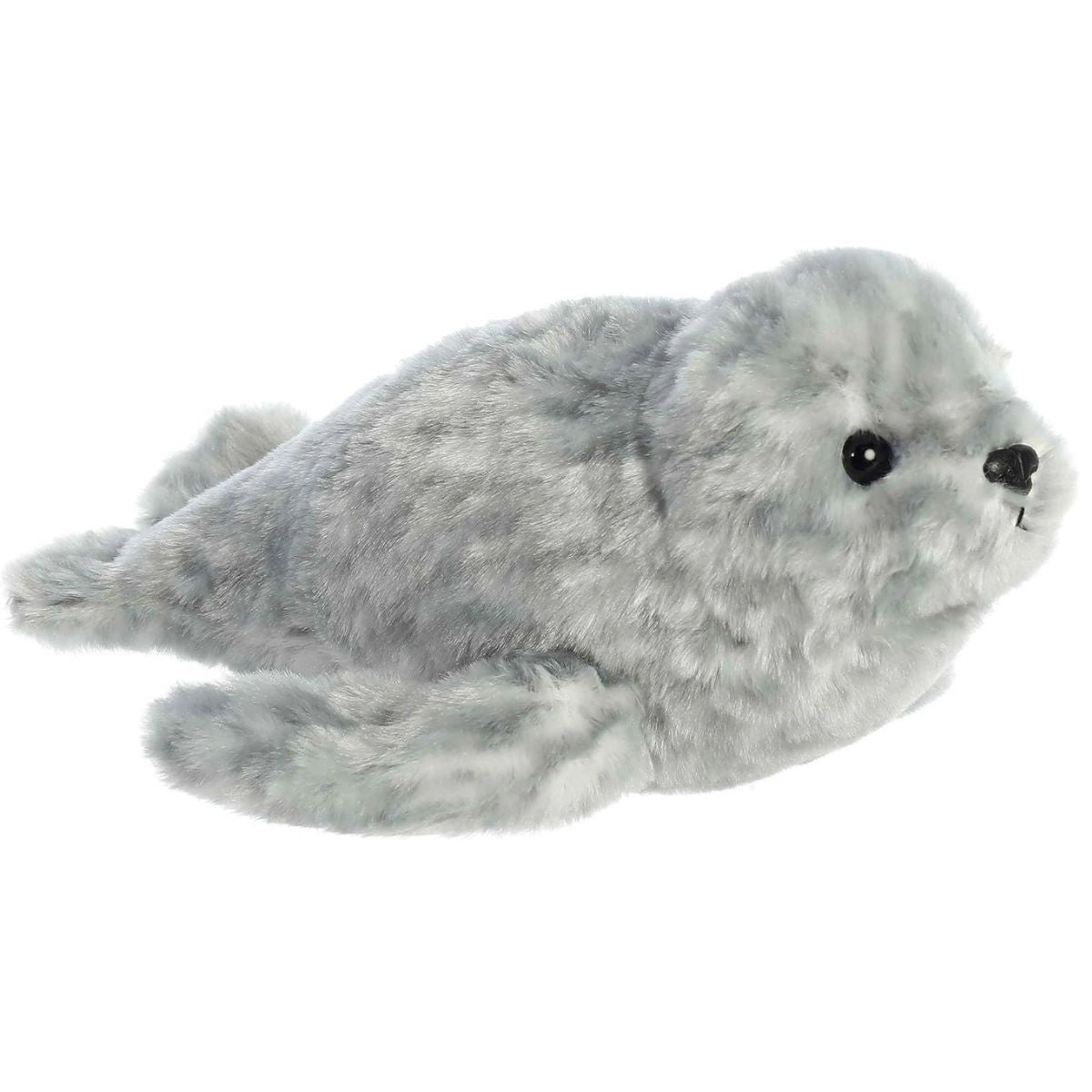 Aurora Mini Flopsie Harbor Seal 8-Inch Stuffed Animal Plush
