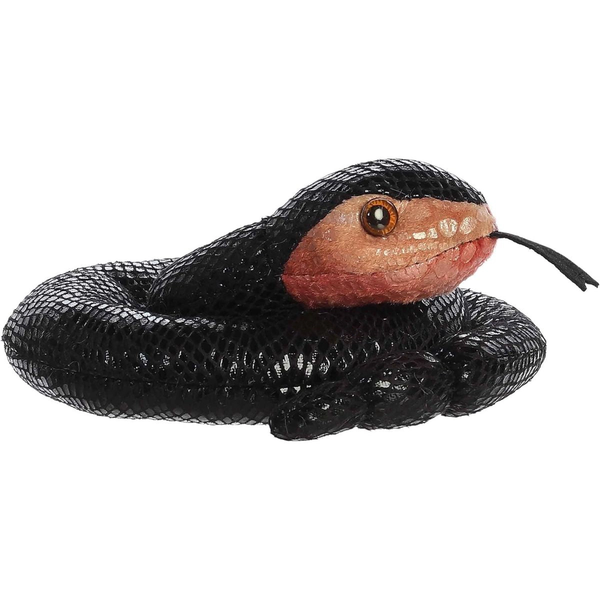 Aurora Mini Flopsie Bella Black Snake 6-Inch Stuffed Animal Plush