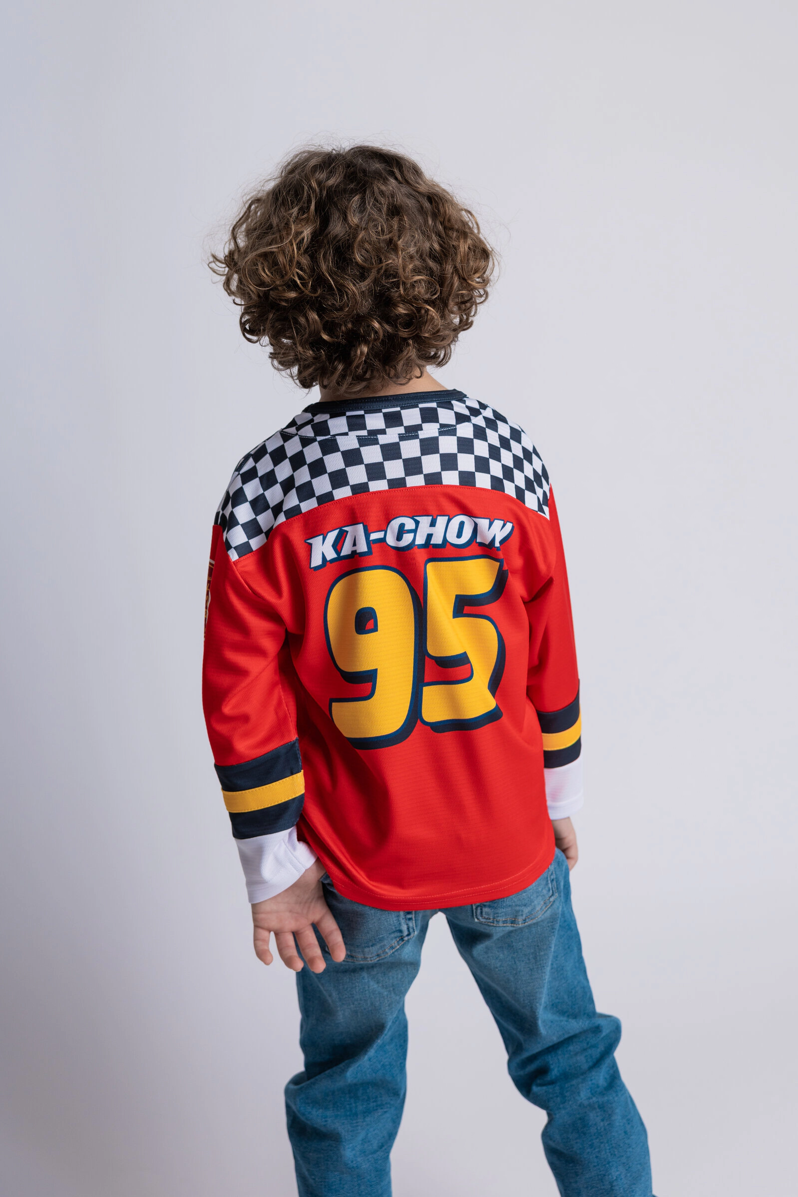Disney Cars Lightning McQueen Boys' Athletic Long Sleeve Tee