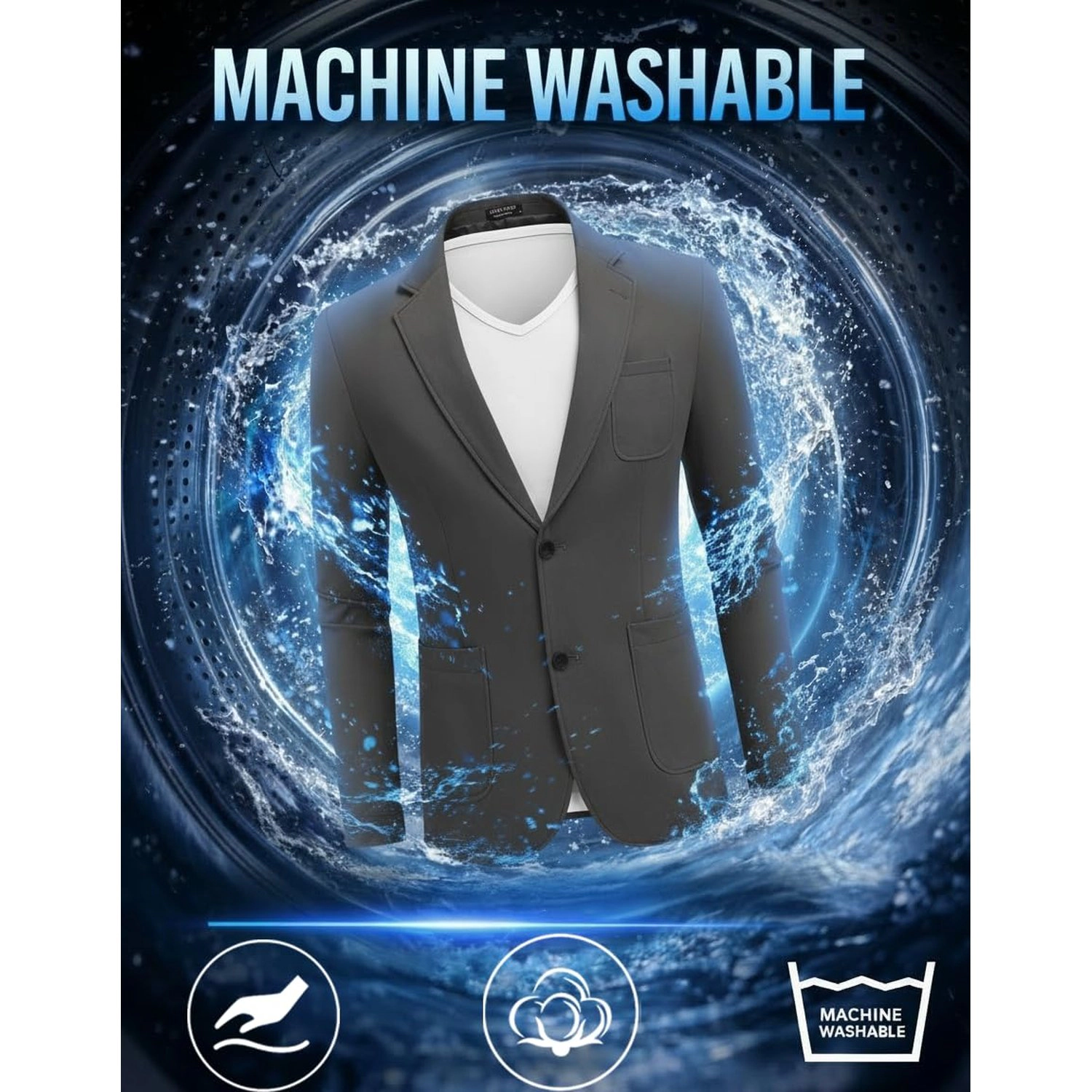COOFANDY Mens Short Sleeve Button Down Shirt  Lapel Collar Casual Pocket Tops