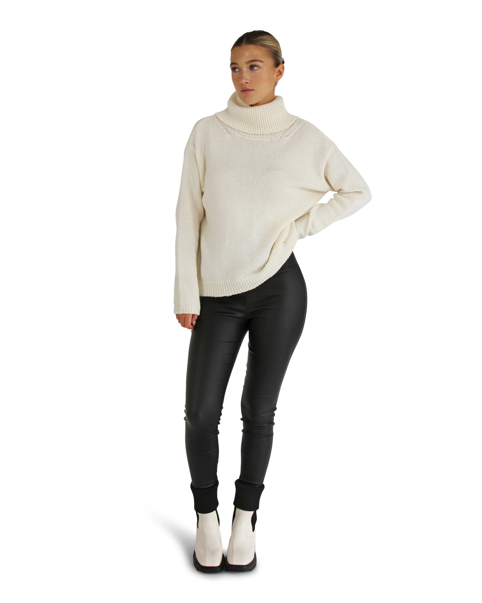 Belle & Bloom Womens Right Here Waiting Open Back Knit