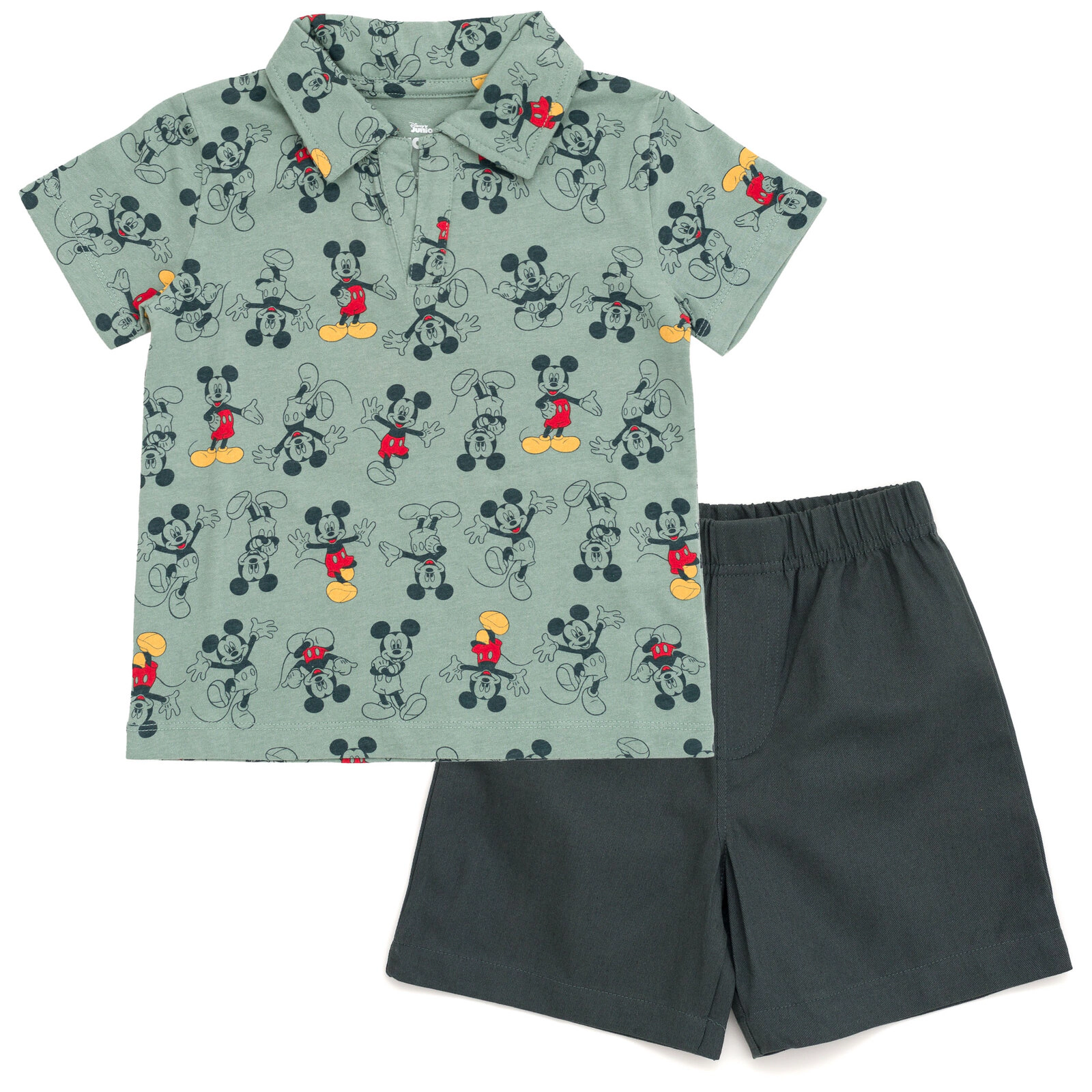 Disney Boys' 2-Piece Polo and Shorts Set