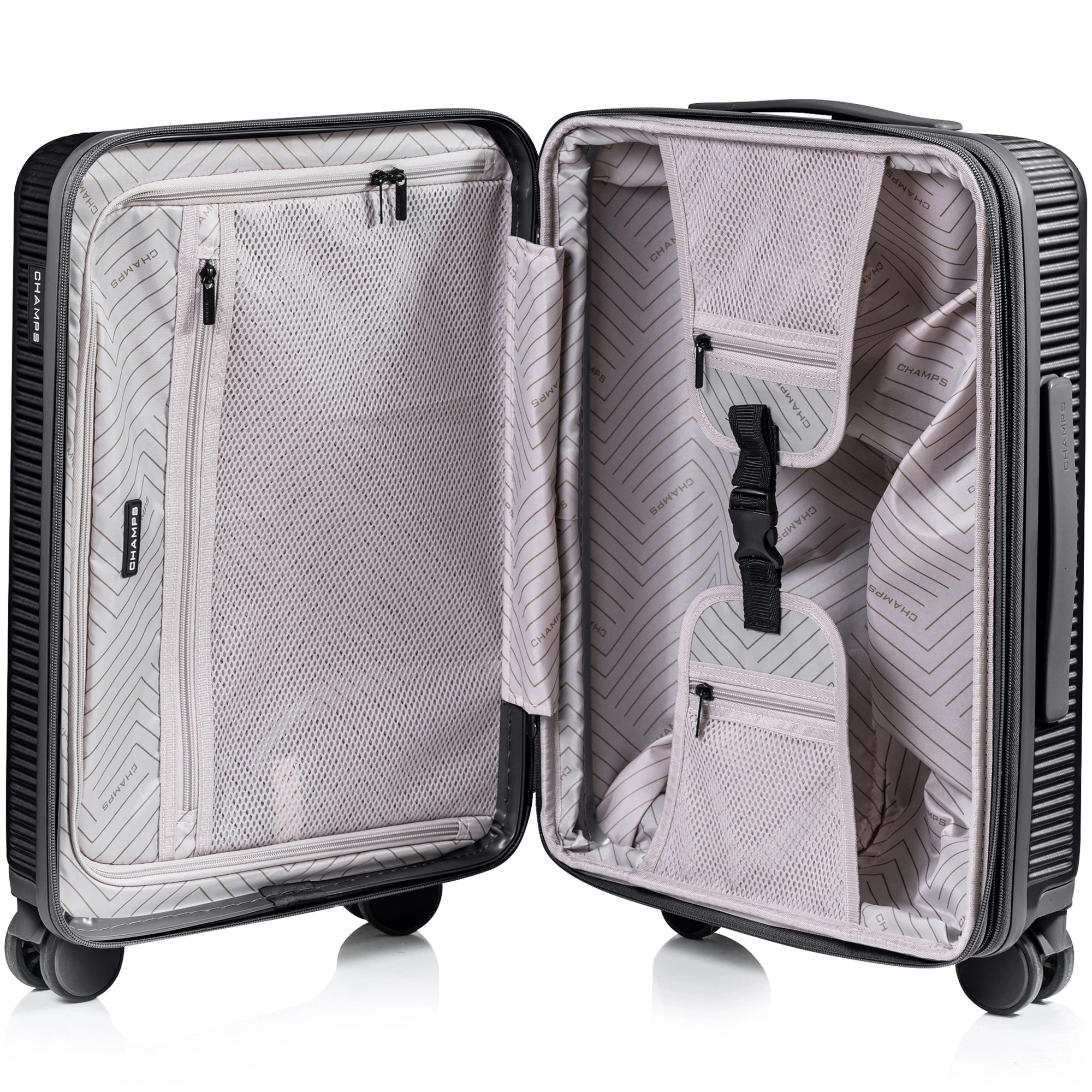 CHAMPS Iconic II Collection 3-piece Hardside Luggage Set